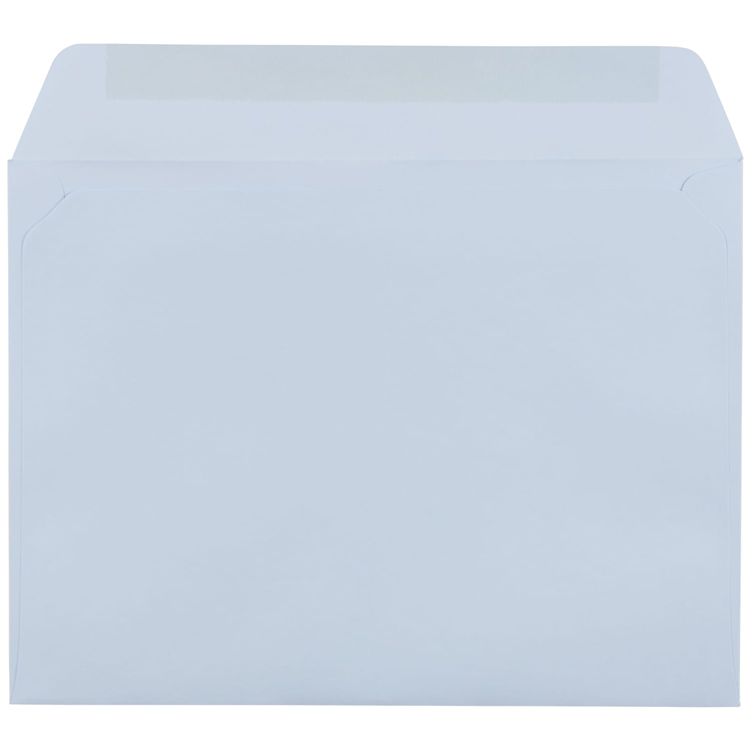 JAM Paper Booklet Envelopes, 9in x 12in, Gummed Seal, Baby Blue, Pack Of 25 - Image 3