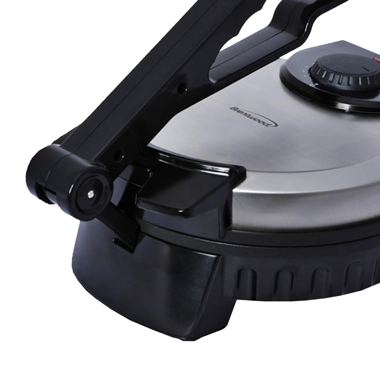 Brentwood Tortilla Maker, 7inH x 9inW x 12inD, Silver - Image 4