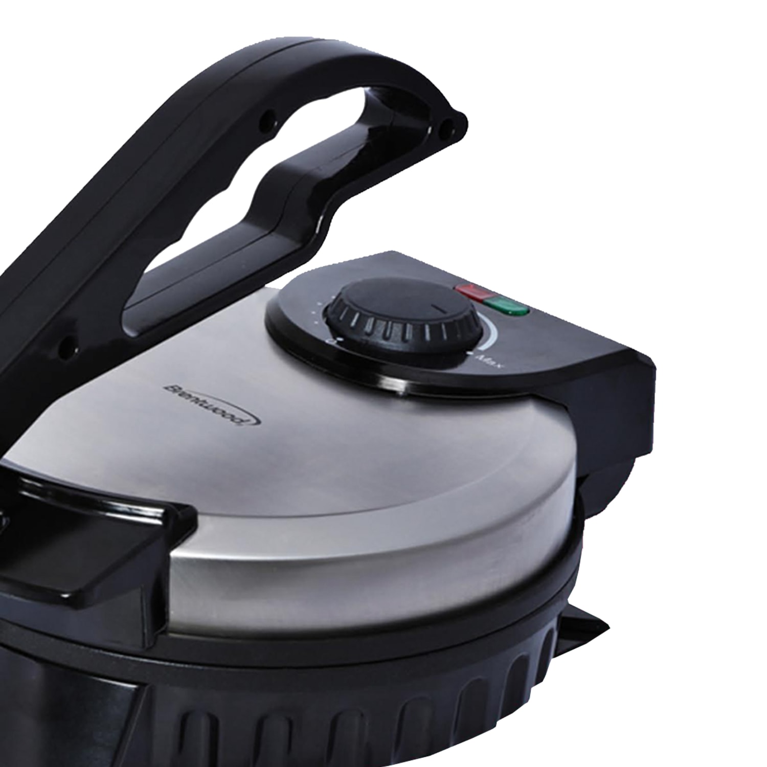 Brentwood Tortilla Maker, 7inH x 9inW x 12inD, Silver - Image 6