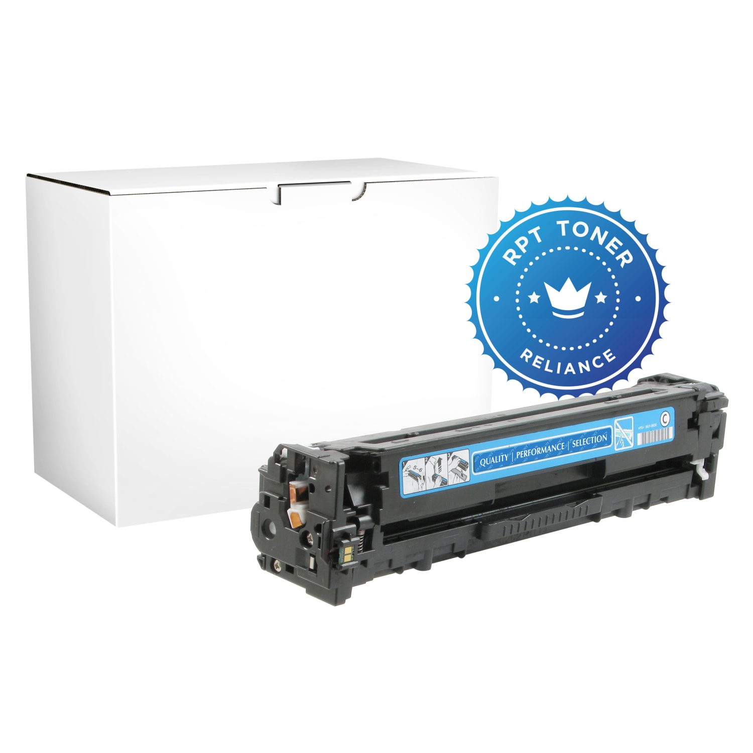 RPT Toner Remanufactured Cyan Toner Cartridge Replacement For HP 131A, CF211A, RPT200618 - Image 3