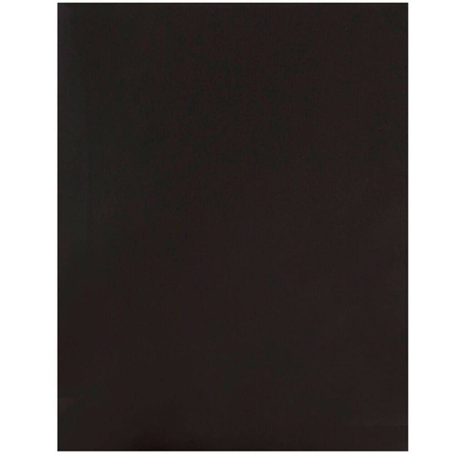 JAM Paper Glossy 2-Pocket Presentation Folders, Black, Pack of 6 - Image 4