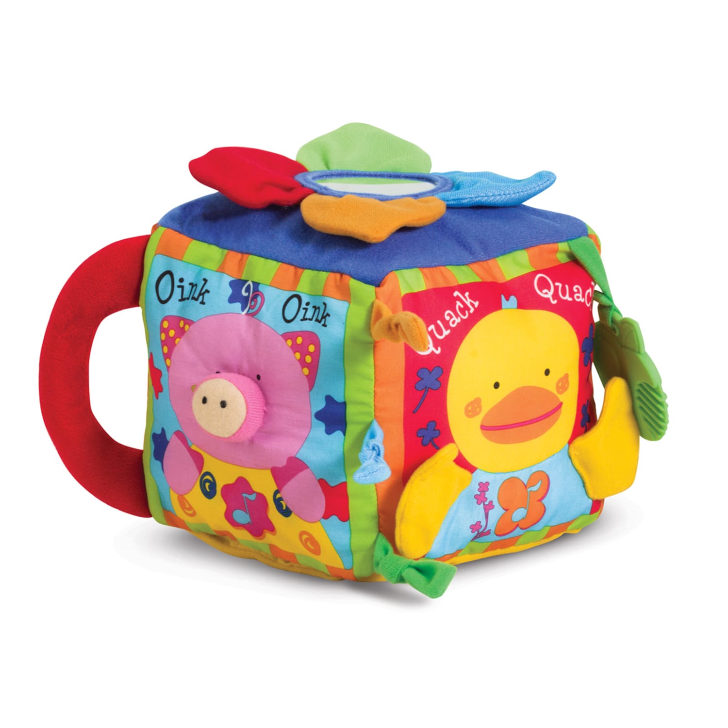 Melissa & Doug Musical Farmyard Cube Learning Toy, Multicolor - Image 4