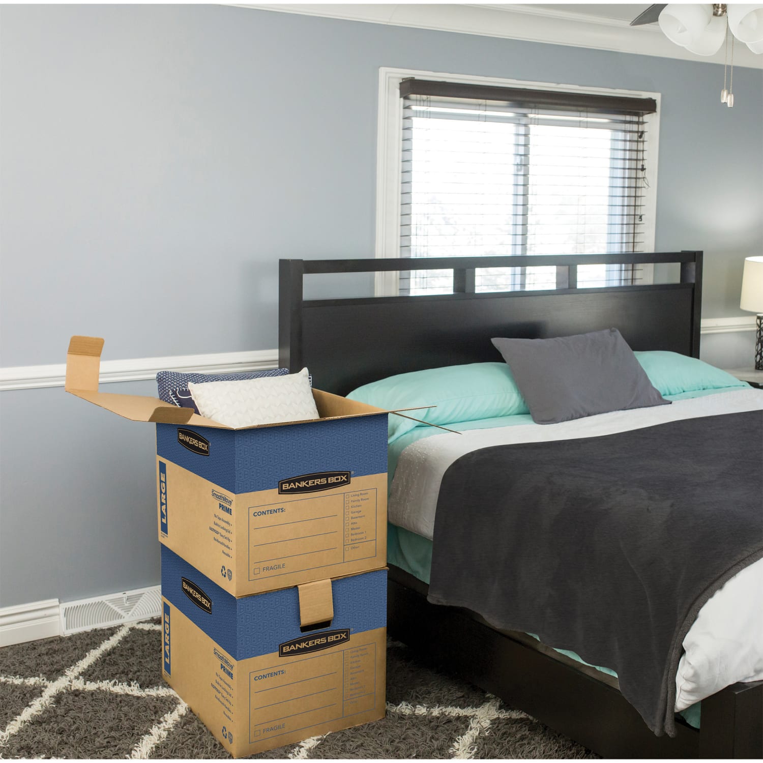 Bankers Box SmoothMove Prime Moving & Boxes, 18in x 18in x 24in, Kraft, Case Of 6 - Image 4