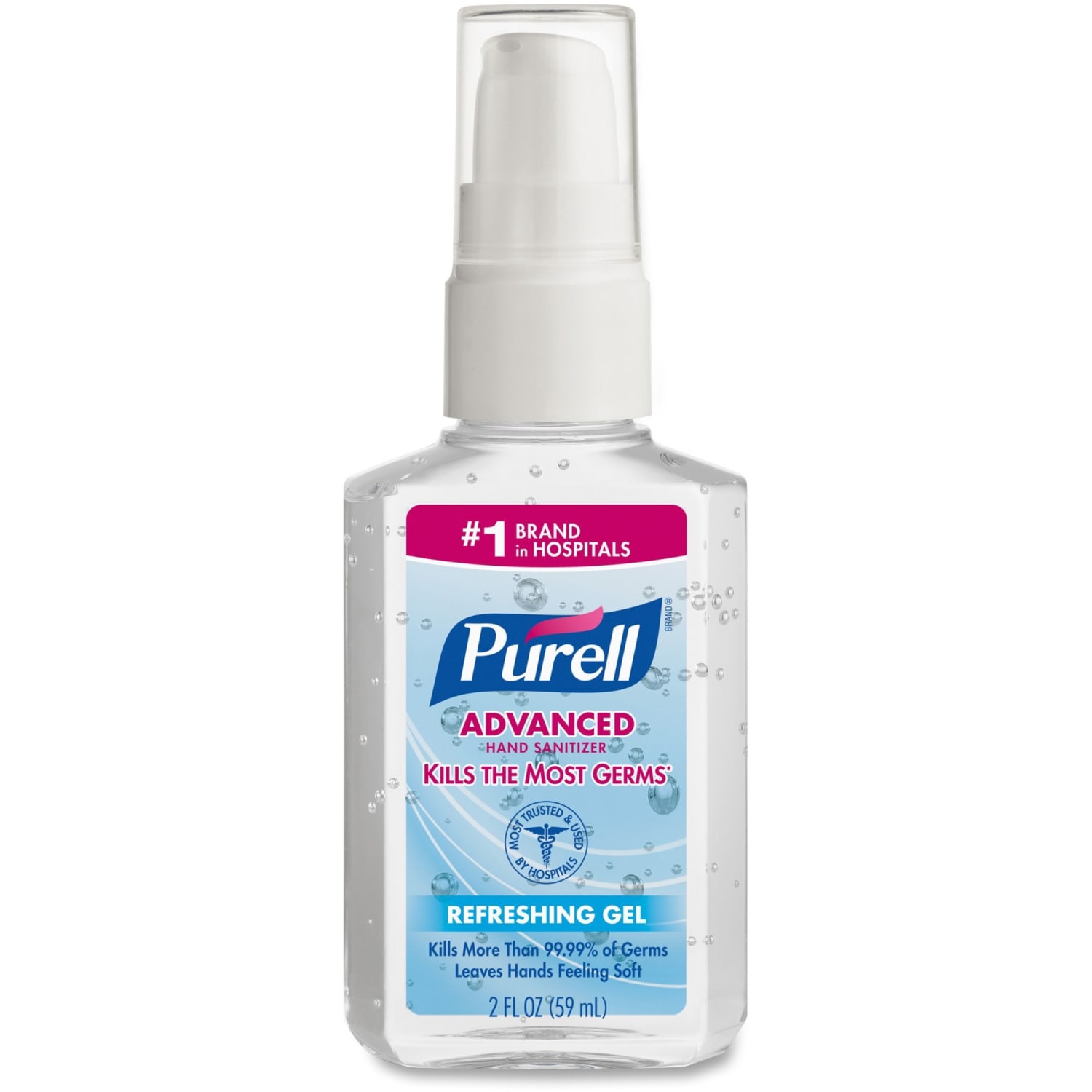 Purell Instant Hand Sanitizer, 2 Oz. Pump Bottle - Image 3