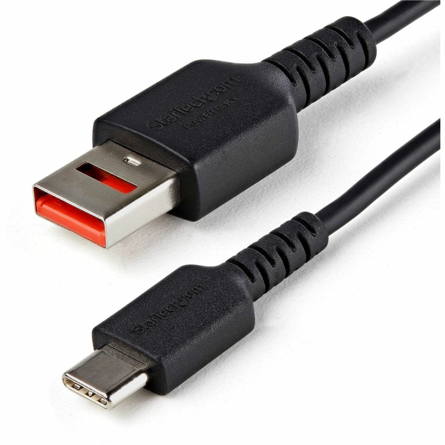 StarTech.com 3ft (1m) Secure Charging Cable, USB-A to USB-C Data Blocker Charge-Only Cable, Secure Charger Adapter Cable  - USBSCHAC1M