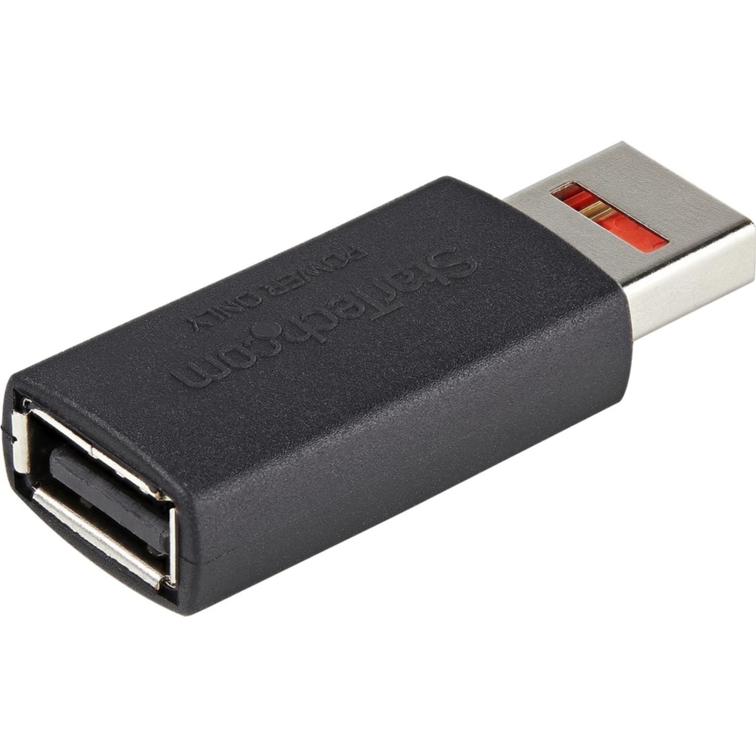 StarTech.com Secure Charging USB Data Blocker Adapter, Male/Female USB-A Data Blocking Charge/Power-Only Charging Adapter for Phone/Tablet - USB-A data blocking charging only adapter prevents data theft/spyware/malware - Power-Only No Data Pins - Image 3