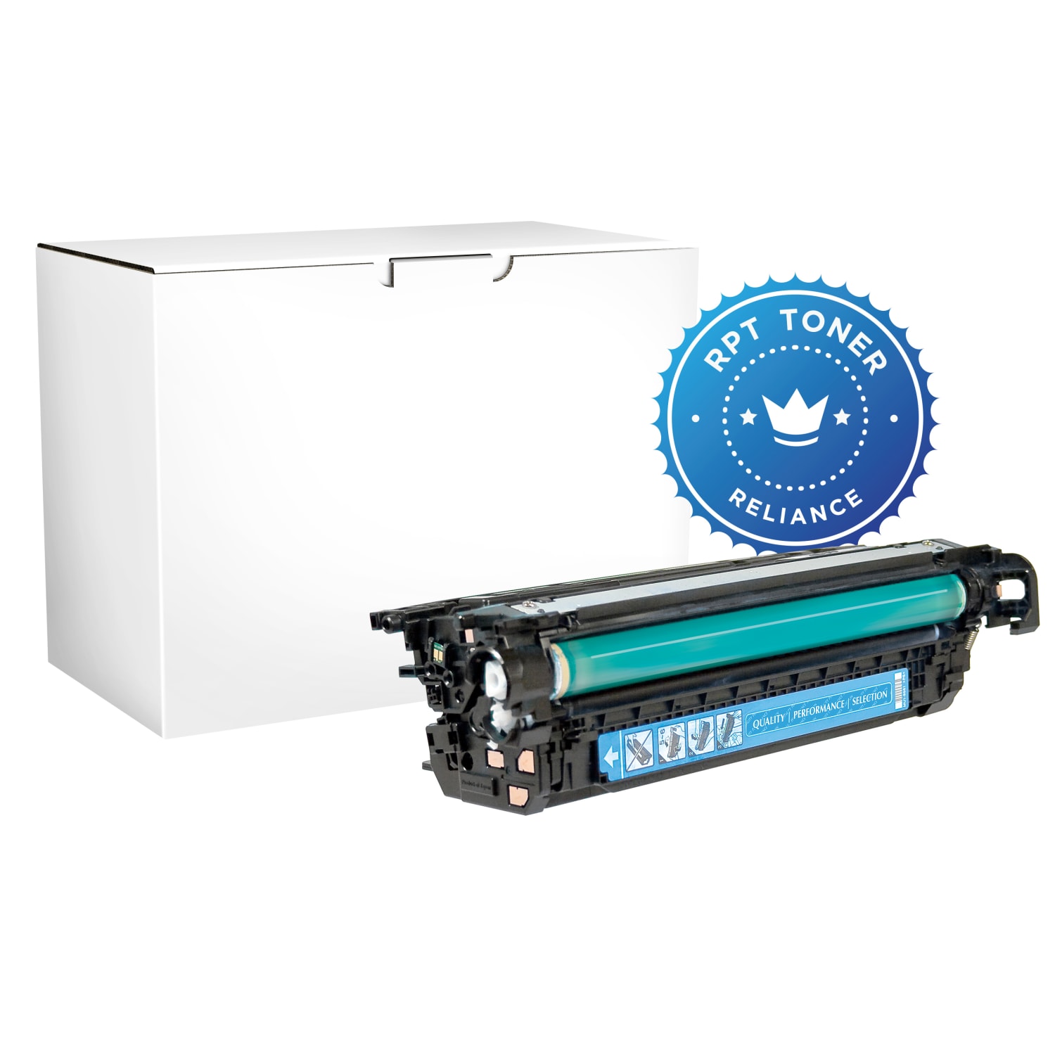 RPT Toner Remanufactured Cyan Toner Cartridge Replacement For HP 654A, CF331A, RPT200785 - Image 3