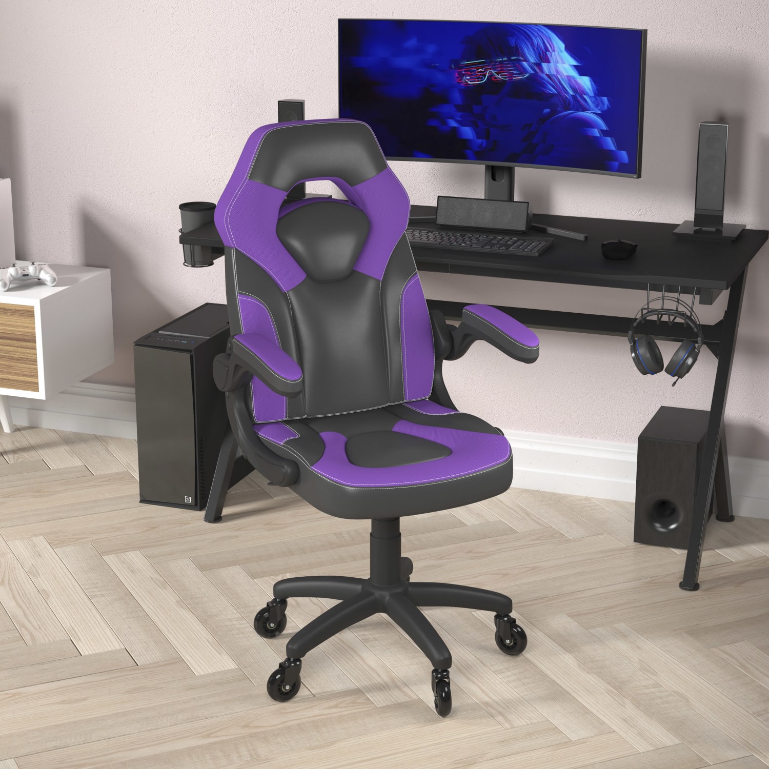 Flash Furniture X10 Racing Ergonomic Faux Leather Computer Gaming Chair Purple PopularChairscom Flash Furniture X10 Racing Ergonomic Faux Leather Computer Gaming Chair Purple PopularChairscom
