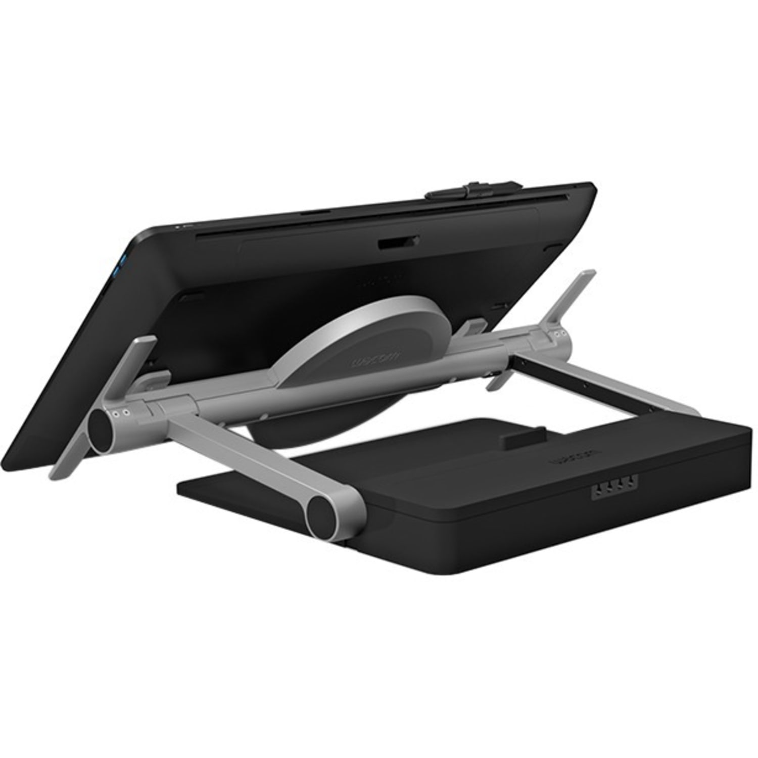 Wacom Ergo Stand for Wacom Cintiq Pro 24 (ACK62801K), 15.91inH x 16.76inW, Desktop, Black, Silver - Image 5