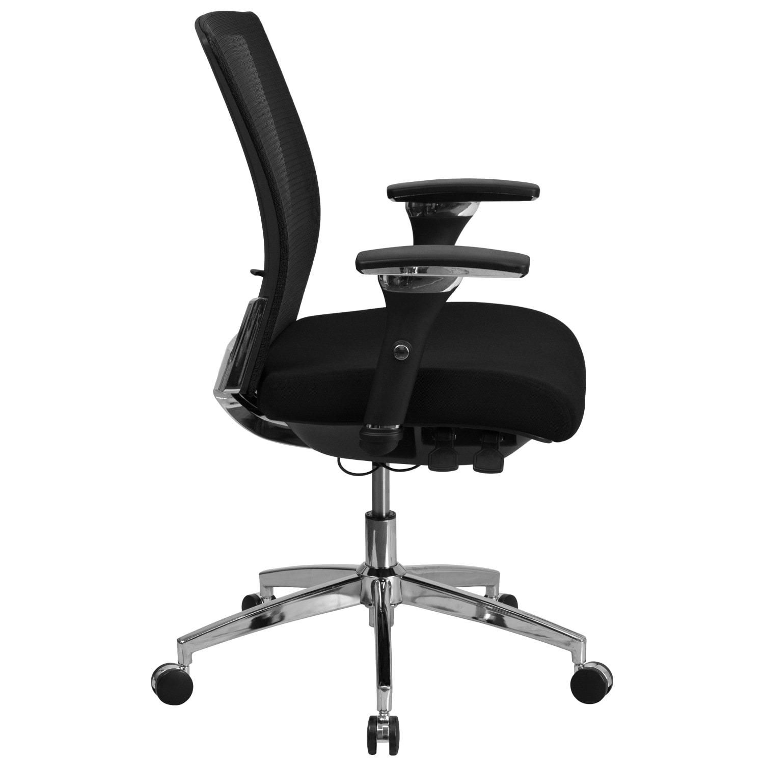 Flash Furniture HERCULES Series 247 IntensiveUse Ergonomic MidBack Executive Multifunction Office Chair Black FabricMeshGray GOWY858 PopularChairscom Flash Furniture HERCULES Series 247 Intensive Use Ergonomic Mid Back Executive Multifunction Office Chair Black FabricMeshGray GOWY858 PopularChairscom