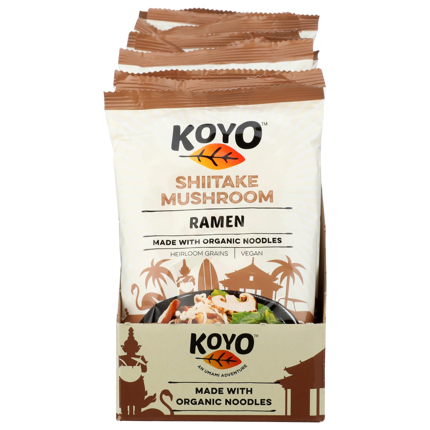 Koyo Ramen, Shiitake Mushroom, 2 Oz, Total Qty 12 - Image 4