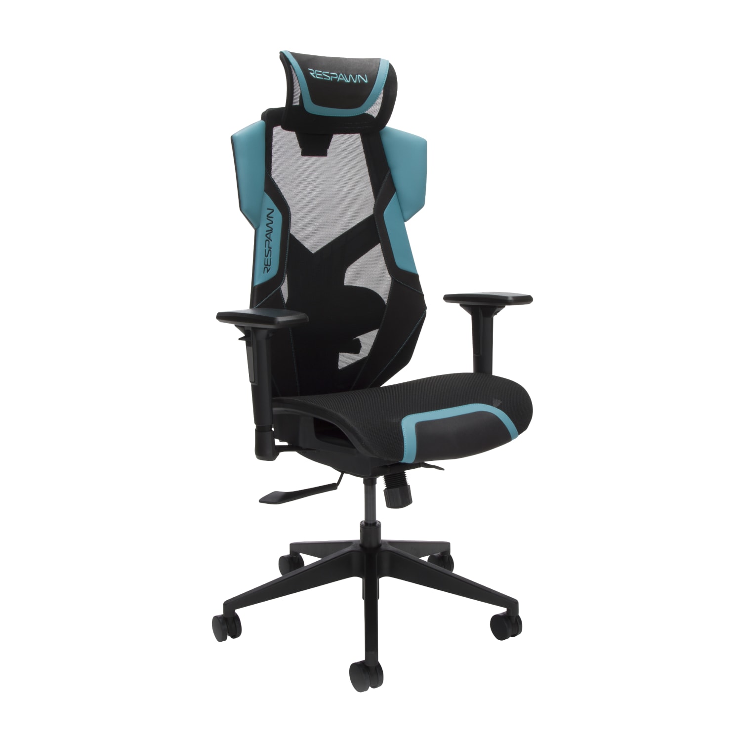 RESPAWN FLEXX Mesh Gaming Chair With Lumbar Support, Teal, RSPPRMB03TEL