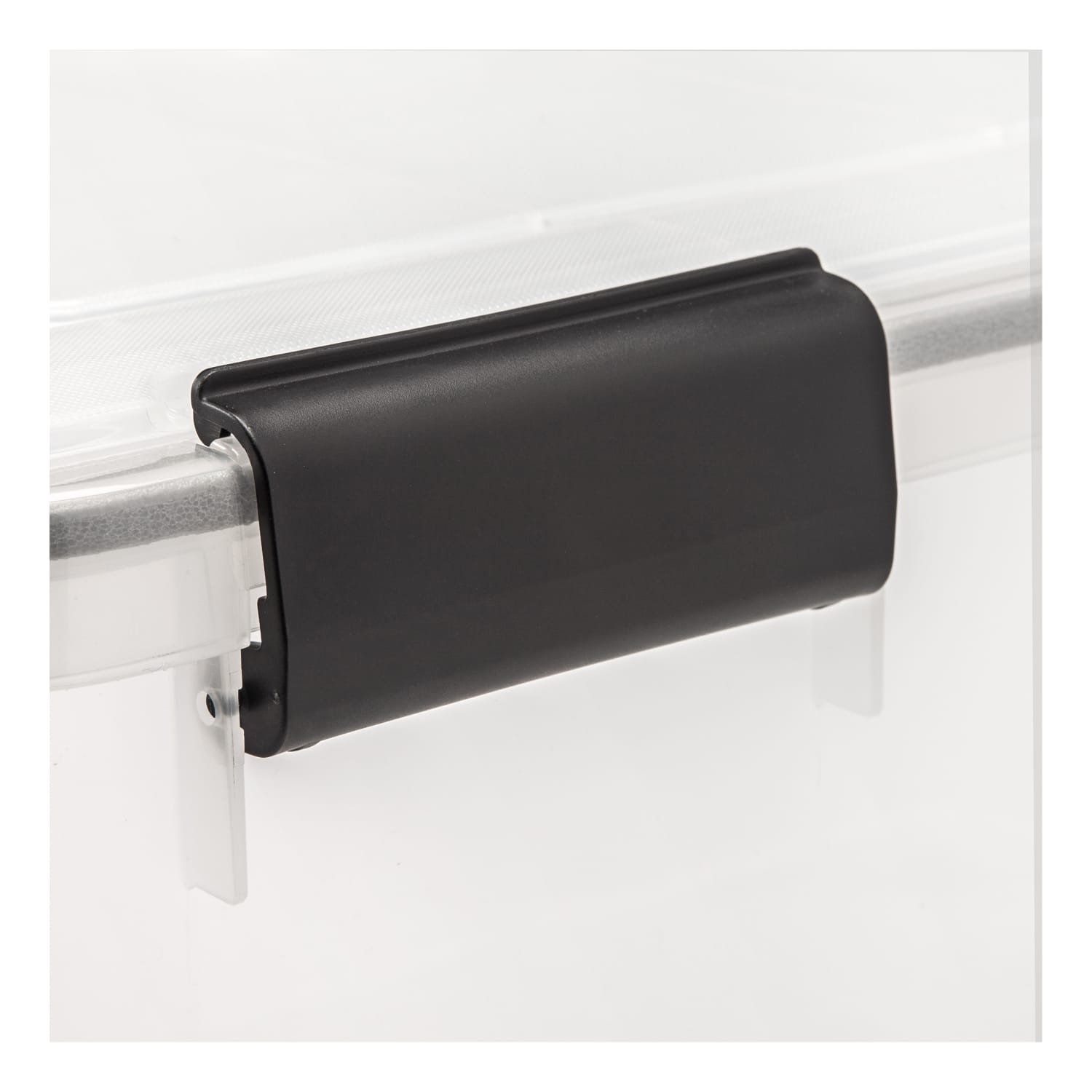 IRIS Weathertight Plastic Storage Container With Latch Lid, 18 3/4in x 17 3/4in x 23 5/8in, Clear - Image 6