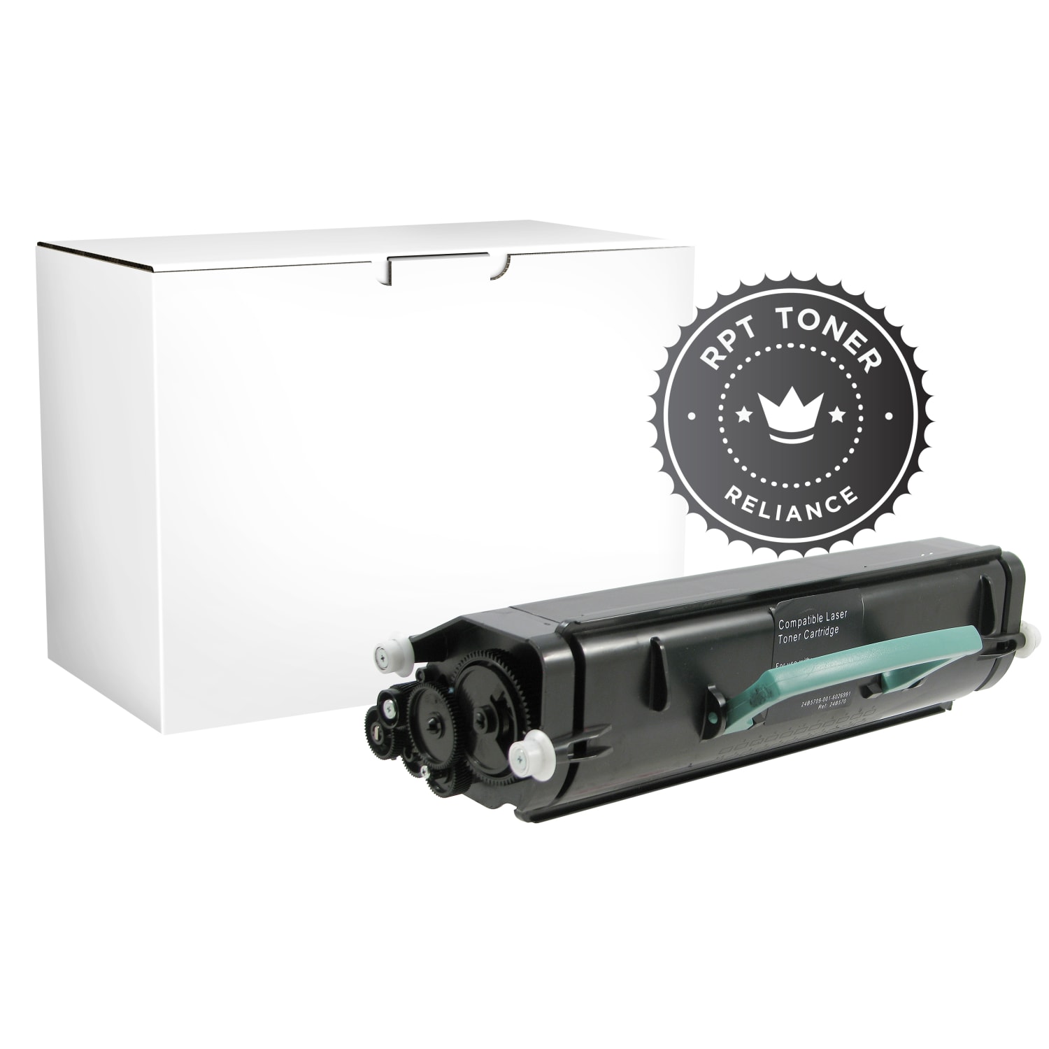 RPT Toner Remanufactured Black Toner Cartridge Replacement For Lexmark 200369P - Image 3