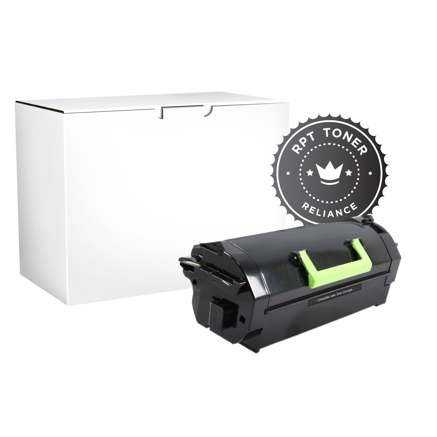RPT Toner Remanufactured Black High Yield Toner Cartridge Replacement For Lexmark 200643P, RPT200643P - Image 3