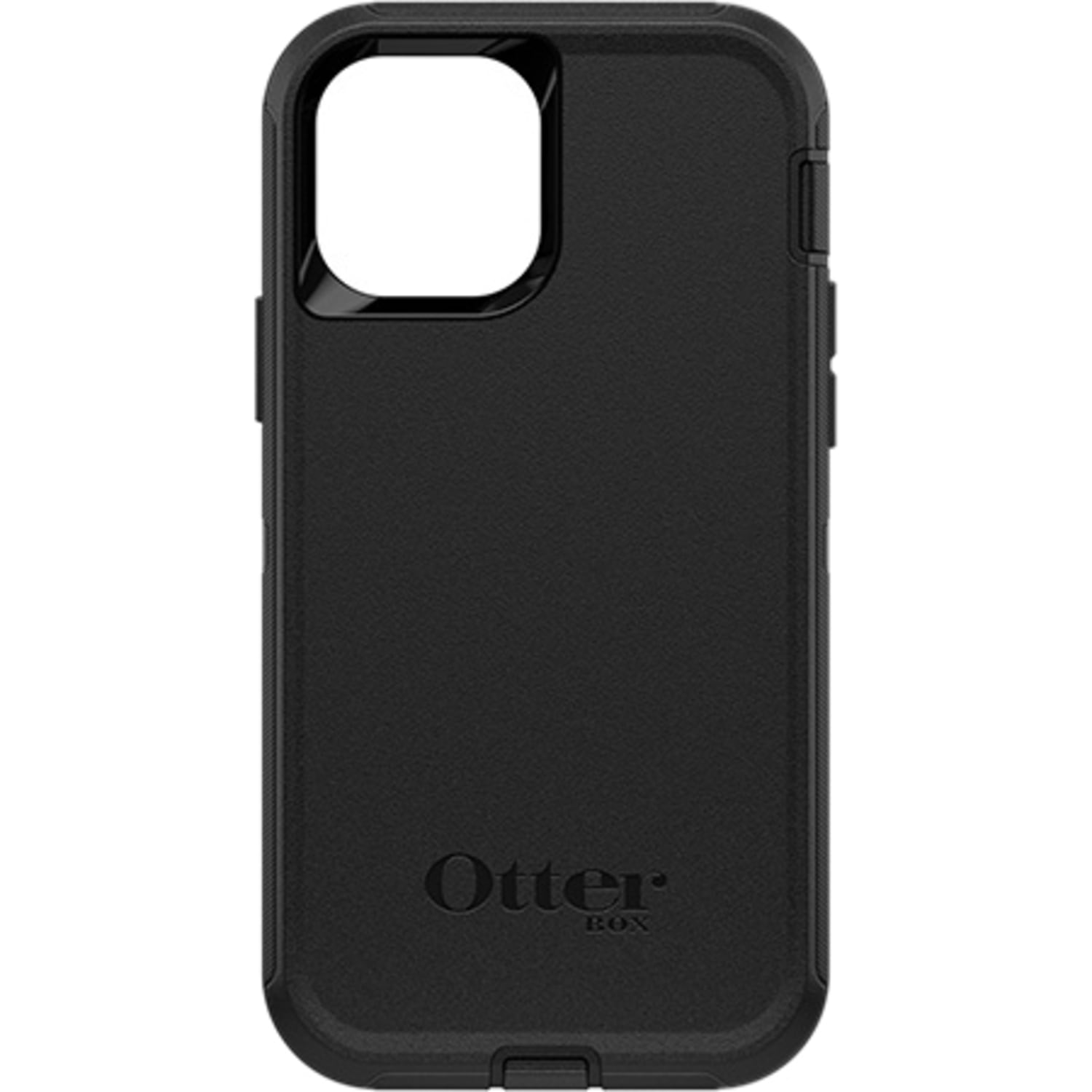 OtterBox Defender Rugged Carrying Case Holster Apple iPhone 12, iPhone 12 Pro Smartphone - Black - Image 3
