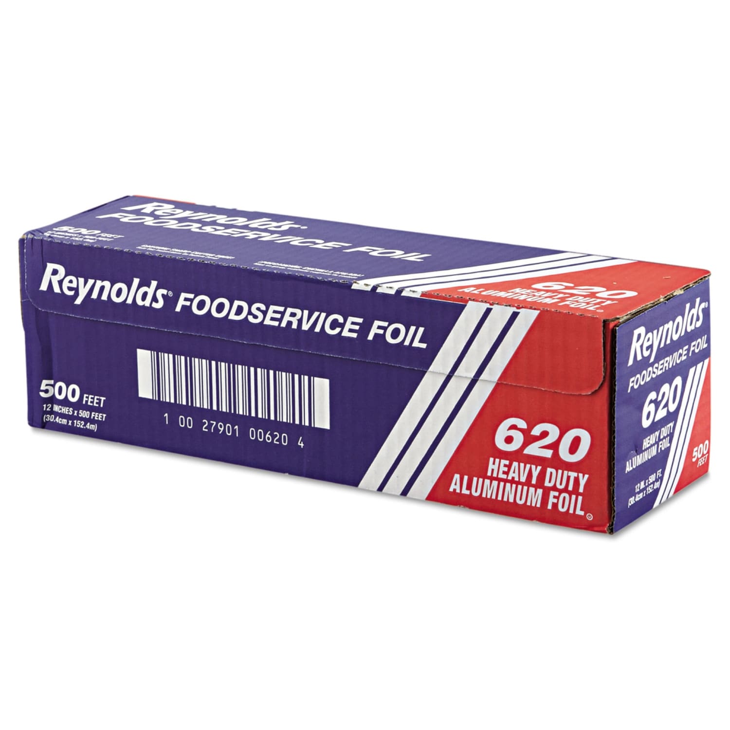 Reynolds Wrap Heavy-Duty Aluminum Foil Roll, 12in x 500ft, Silver
