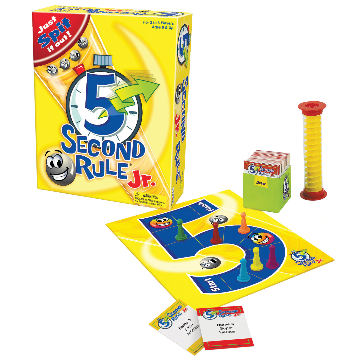 Playmonster 5 Second Rule Jr. Board Game, Grades 1 And Up - Image 3