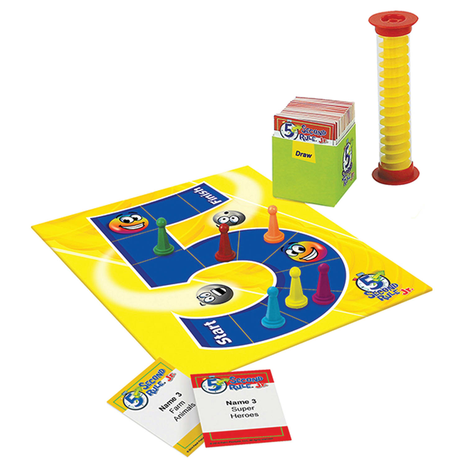 Playmonster 5 Second Rule Jr. Board Game, Grades 1 And Up - Image 4