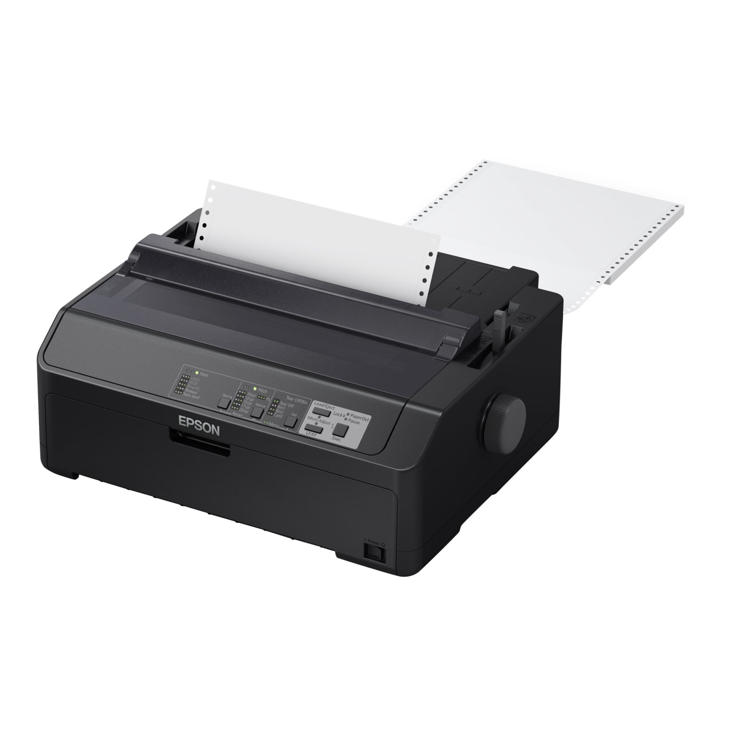 Epson FX 890II - Printer - B/W - dot-matrix - , 10 in (width) - 240 x 144 dpi - 9 pin - up to 738 char/sec - parallel, USB - Image 3