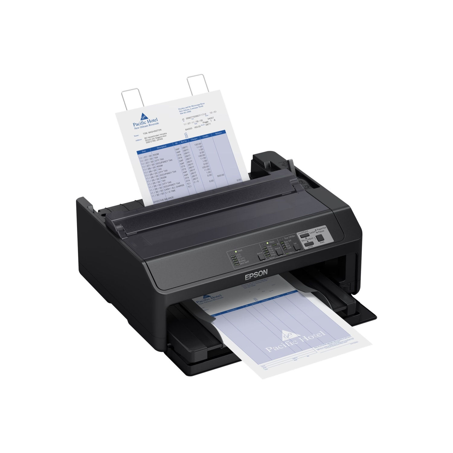 Epson FX 890II - Printer - B/W - dot-matrix - , 10 in (width) - 240 x 144 dpi - 9 pin - up to 738 char/sec - parallel, USB - Image 4