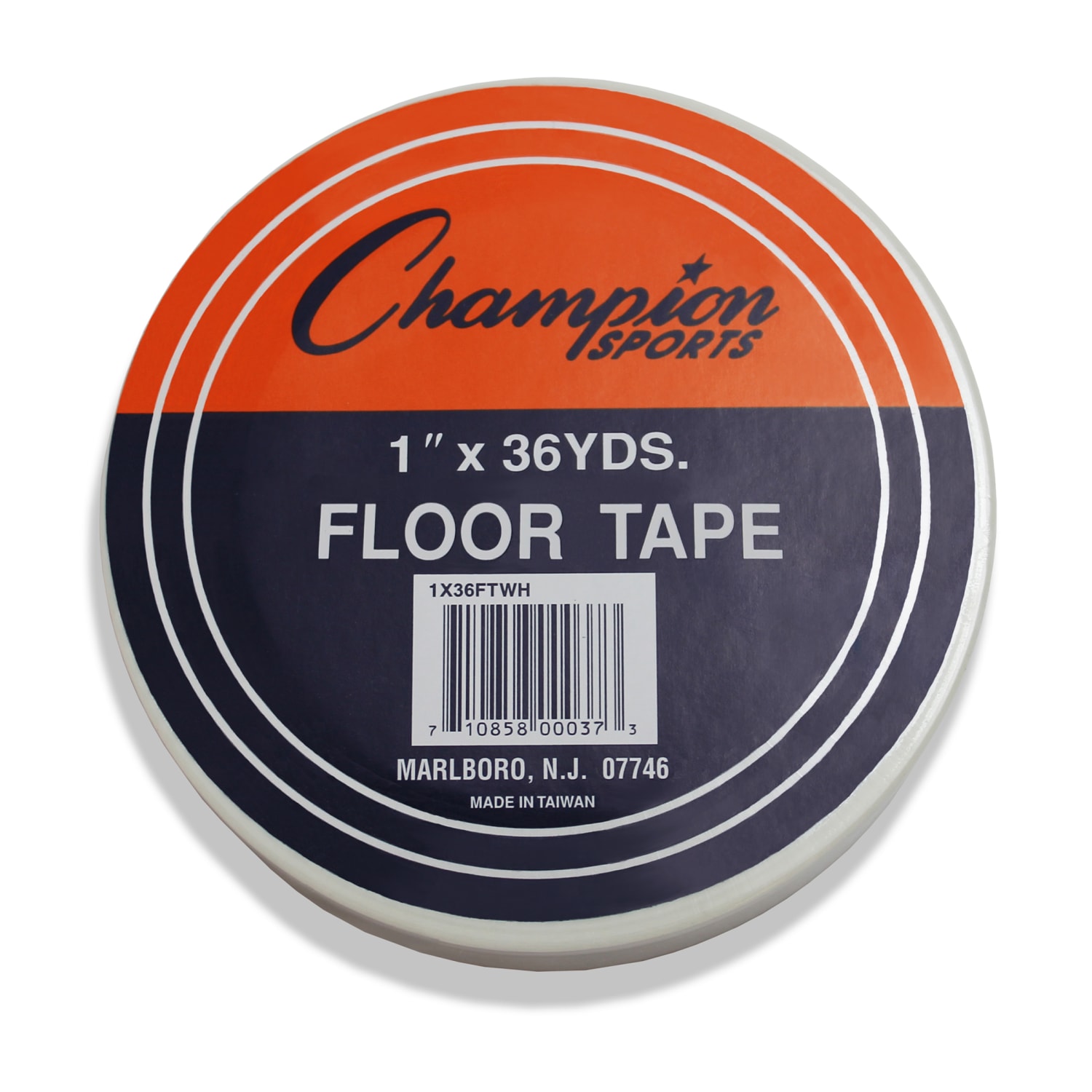 Champion Sports Floor Marking Tape, 1in x 36 yd., White, Pack Of 6 Rolls - Image 3