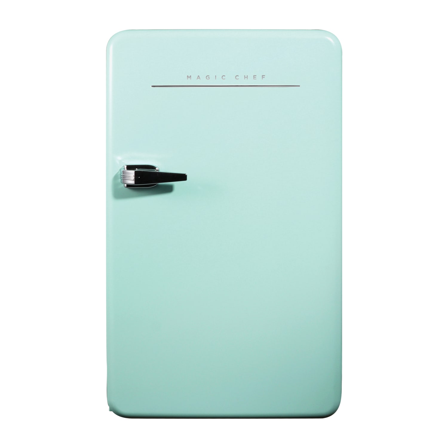 Magic Chef 3.2 Cu. Ft. Retro Mini Fridge With Manual Defrost, Green - Image 4