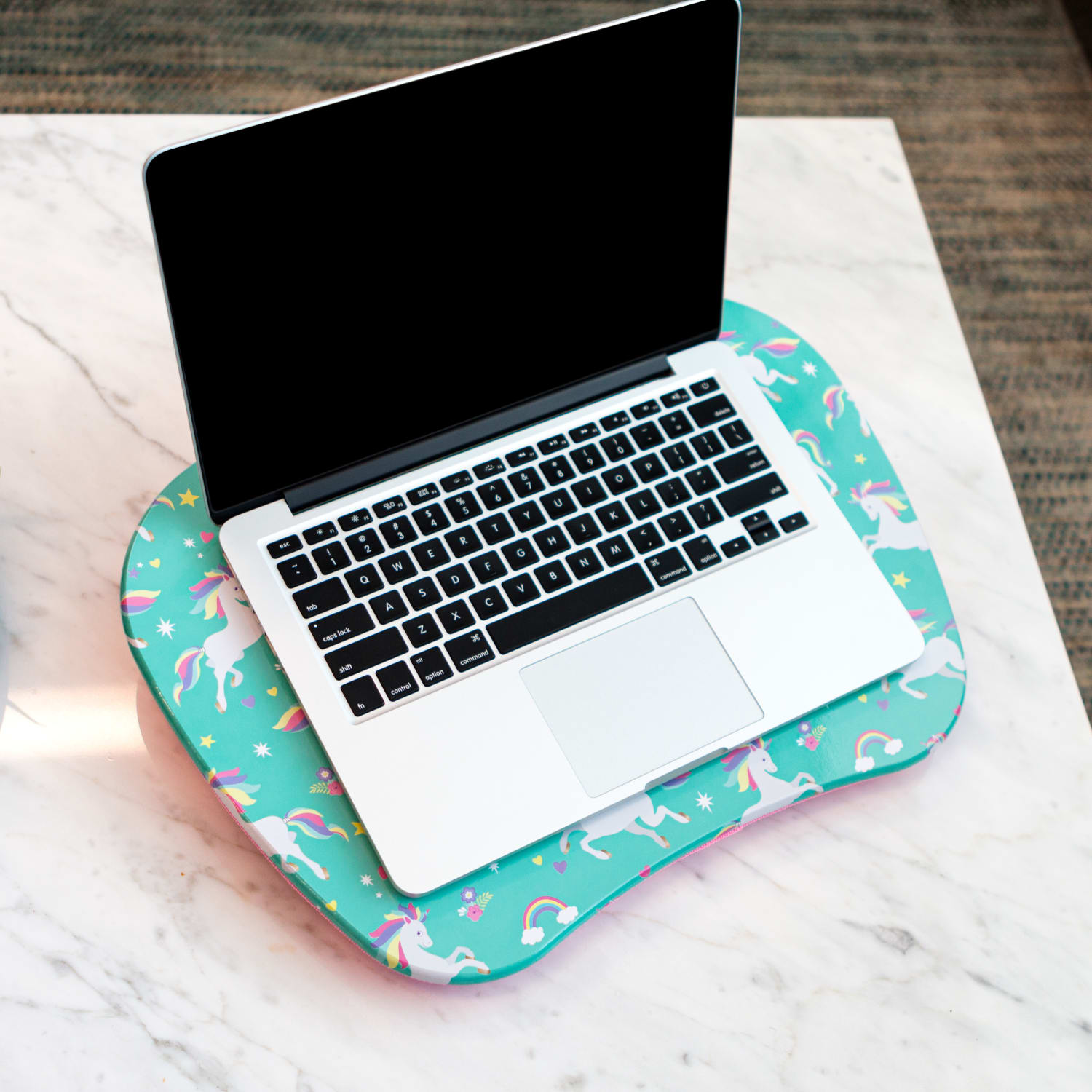 LapGear MyStyle Lap Desk, 2-5/8inH x 17inW x 13-1/4inD, Unicorns - Image 3