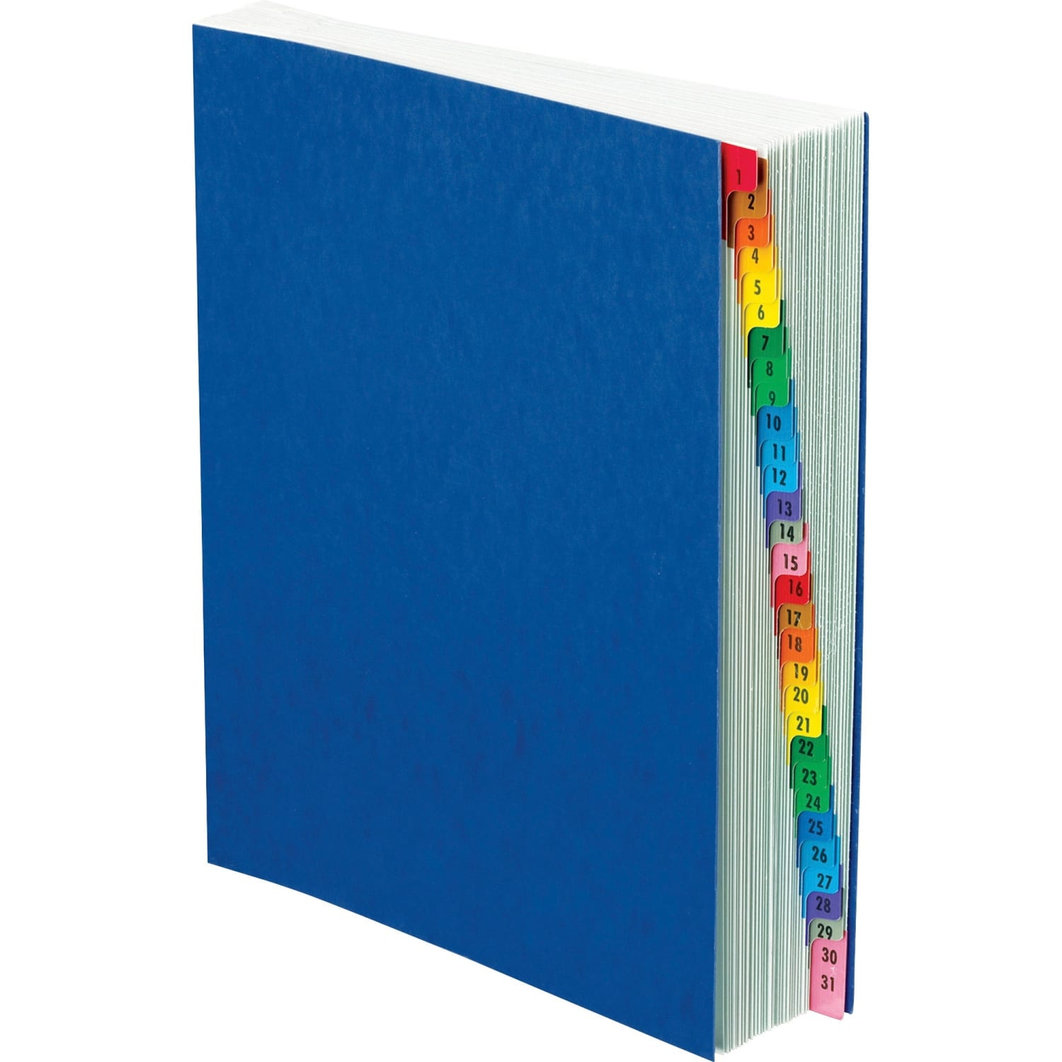 Oxford Daily Desk File/Sorter, Letter Size, 30% Recycled, Black/Blue - Image 3