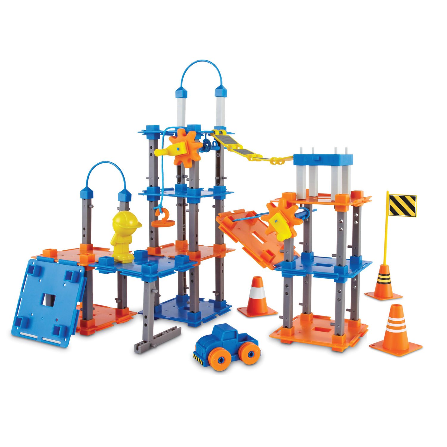 Learning Resources City Engineering & Design 100-Piece STEM Building Set - Image 3