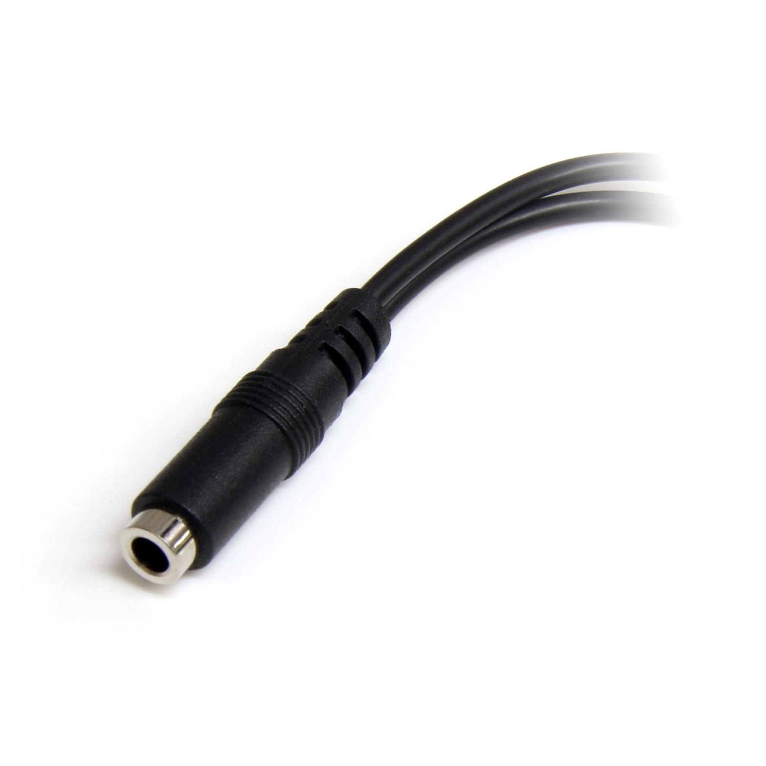 StarTech.com 3.5mm 4 Position To 2 x 3 Position 3.5mm Headset Splitter Adapter - Image 3