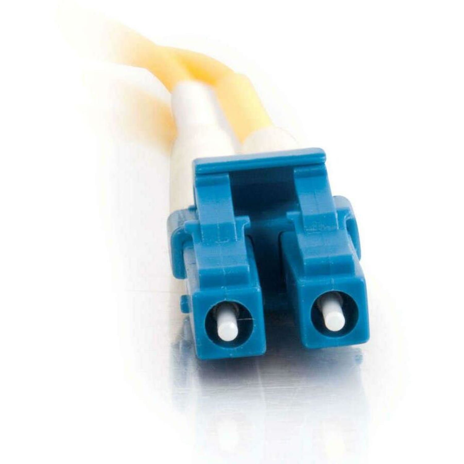 C2G 3m LC-LC 9/125 Duplex Single Mode OS2 Fiber Cable - Plenum CMP-Rated - Yellow - 10ft - Patch cable - LC single-mode (M) to LC single-mode (M) - 3 m - fiber optic - duplex - 9 / 125 micron - OS2 - plenum - yellow - Image 5