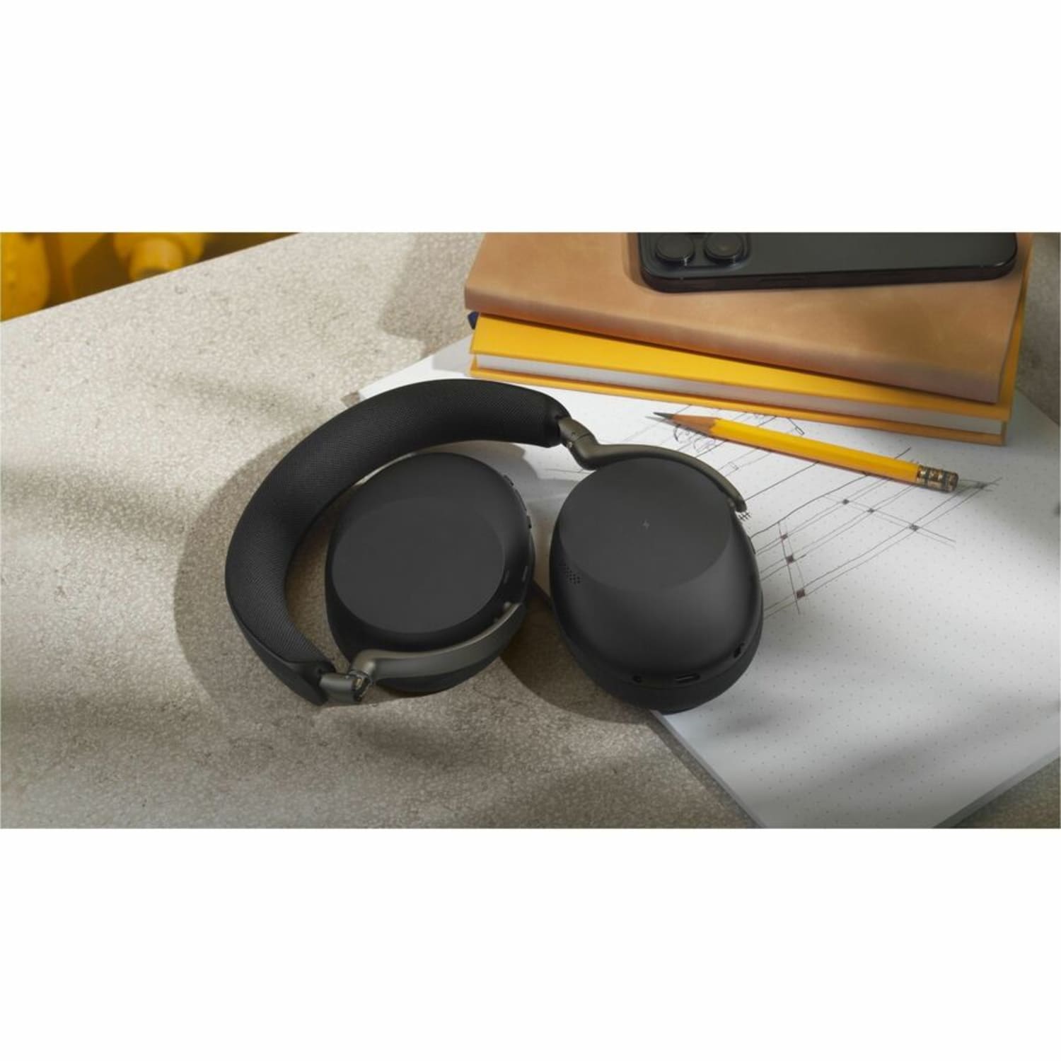 Jabra Evolve3 85 Headset, Microsoft Teams Certification, Over-The-Head, Over-The-Ear, Binaural, Warm Gray, 600N97 - Image 4