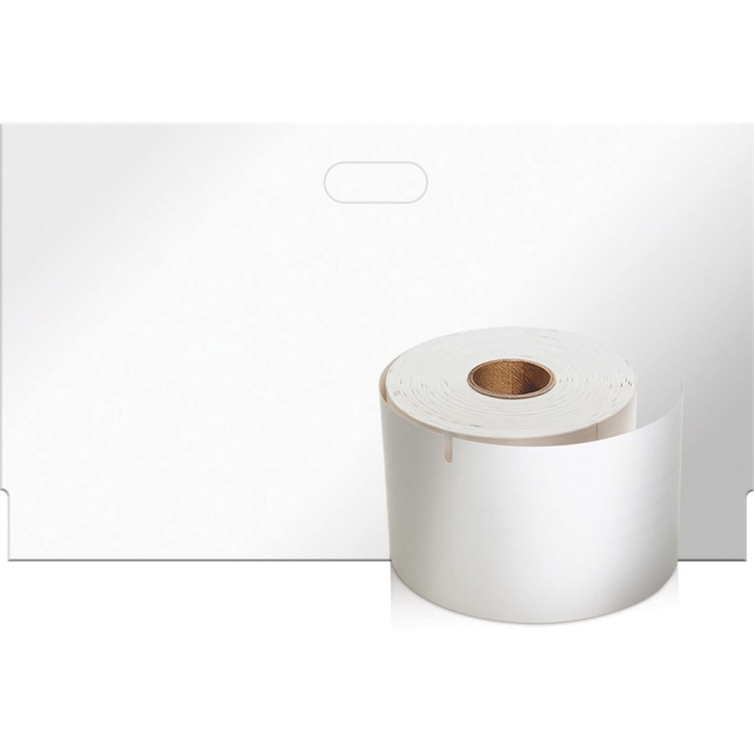 Dymo Non-Adhesive LabelWriter Name Badge Labels, 2.44in x 4.19in, White, Roll Of 250 - Image 4