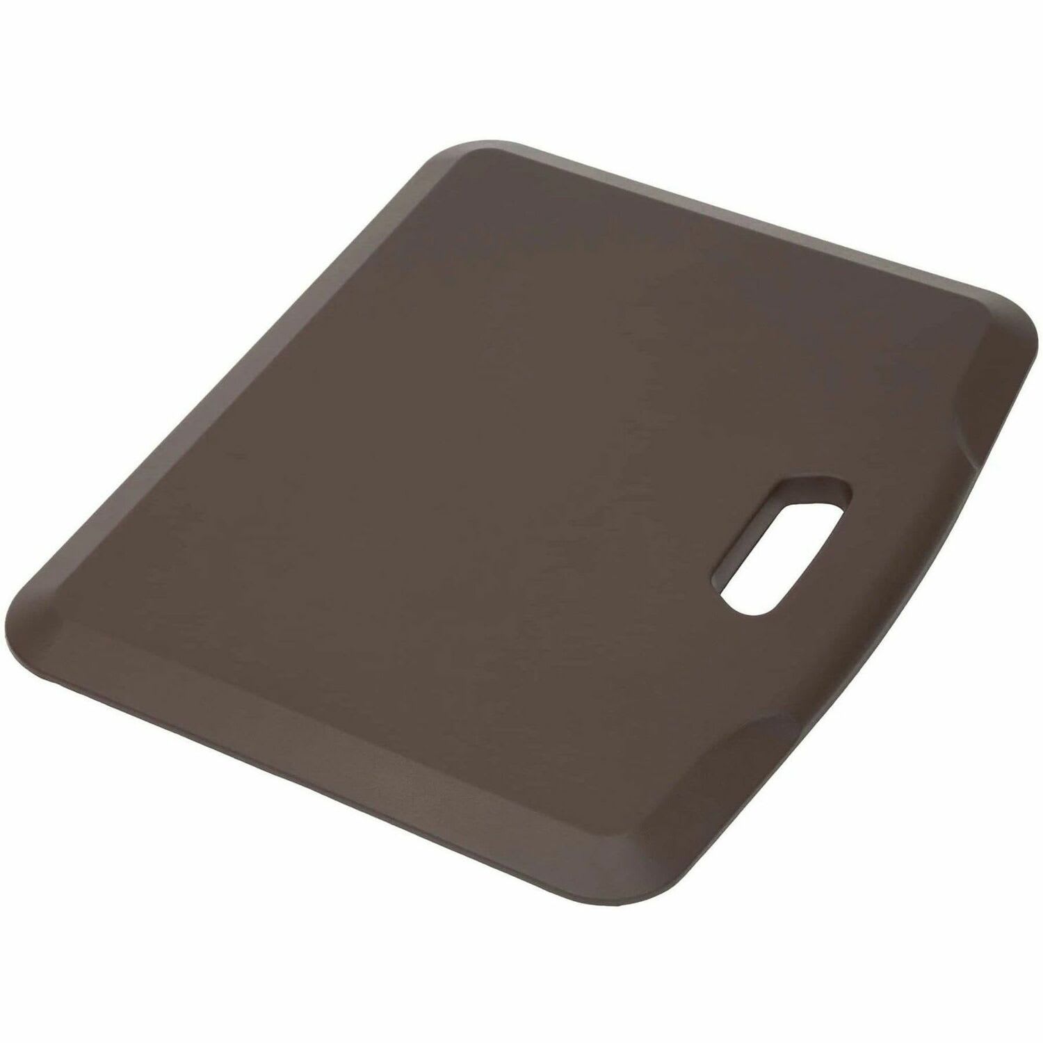 Mount-It! Portable Anti-Fatigue Floor Mat, Rubberized Gel Foam, 18in x 22in, Brown - Image 11