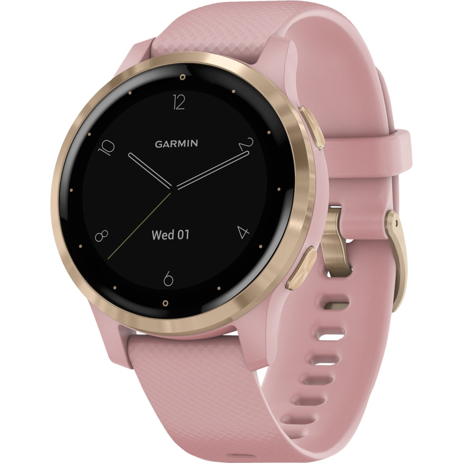 Garmin ve?voactive 4S GPS Watch- Touchscreen - Bluetooth - Wireless LAN - GPS - 168 Hour - Round - 1.57 - 0100217231 - Image 3