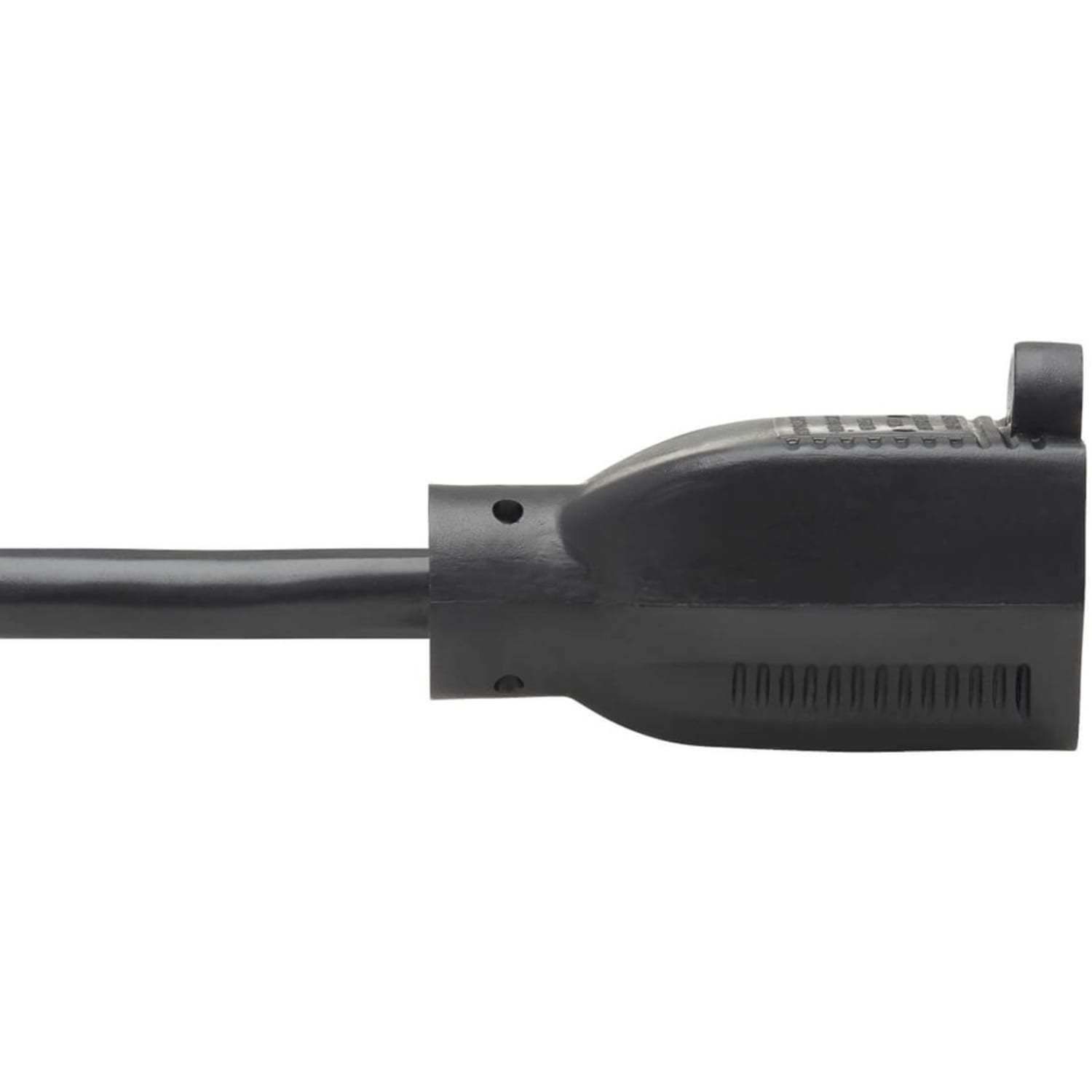 Eaton Tripp Lite Series Power Extension Cord, Right-Angle NEMA 5-15P to NEMA 5-15R - Heavy-Duty, 15A, 120V, 14 AWG, 3 ft. (0.91 m), Black - Image 4
