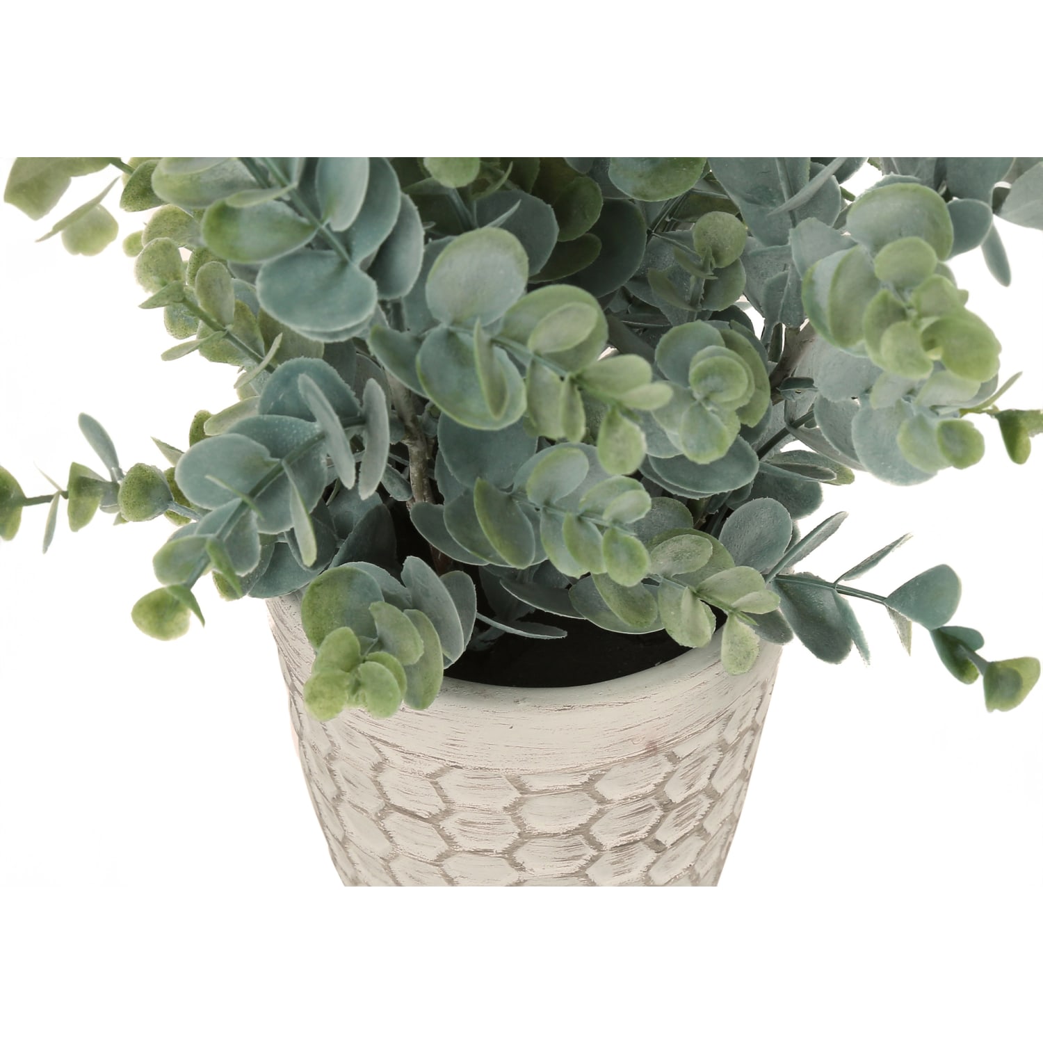 Monarch Specialties Emelia 12-1/2inH Artificial Plants With Pots, 12-1/2inH x 11-1/2inW x 11-1/2inD, Green, Set Of 2 Plants - Image 4