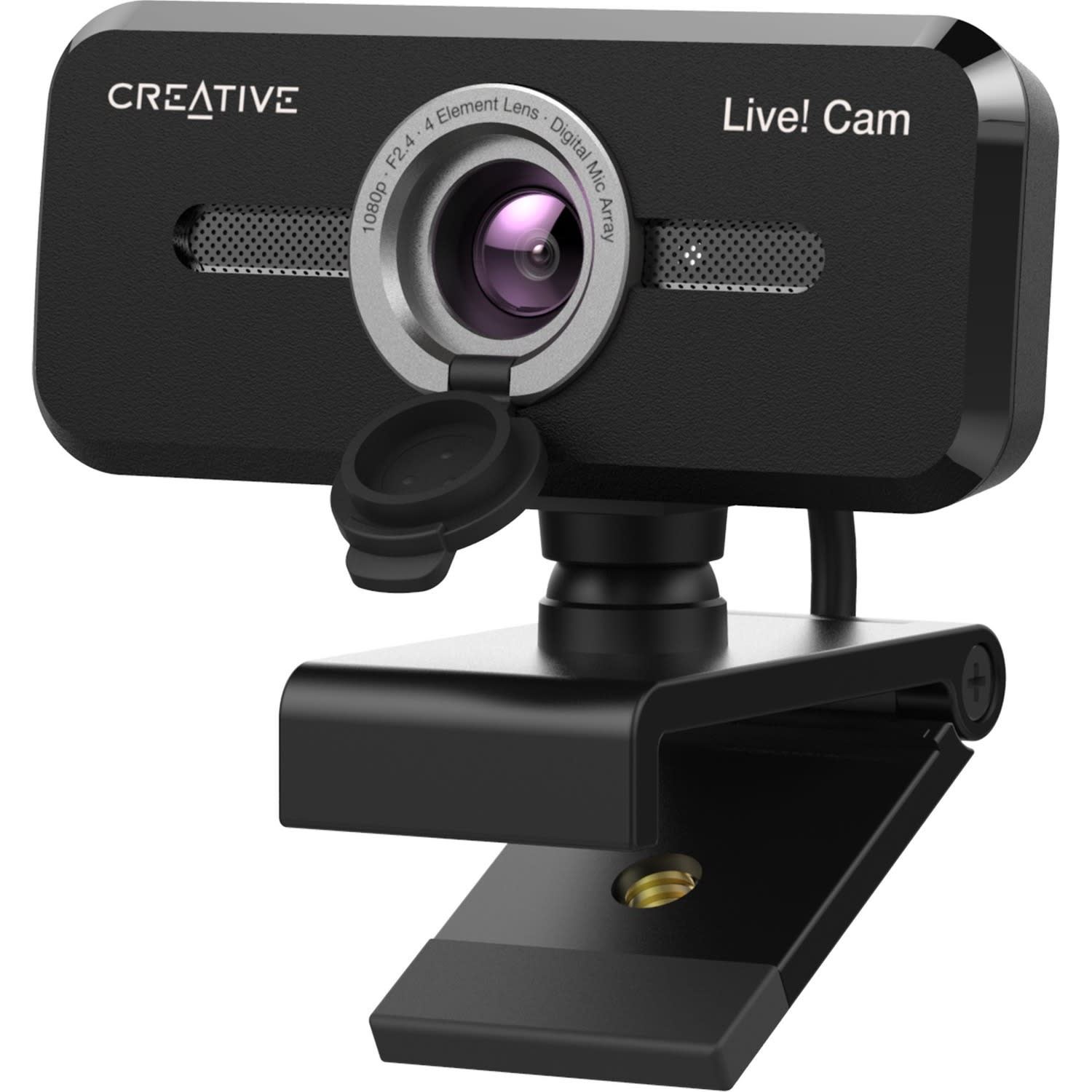 Creative Live! Cam Sync 1080p V2 Webcam - 2 Megapixel - 30 fps - Black - USB 2.0 - 1 Pack(s) - 1920x 1080 Video - 73VF088000000