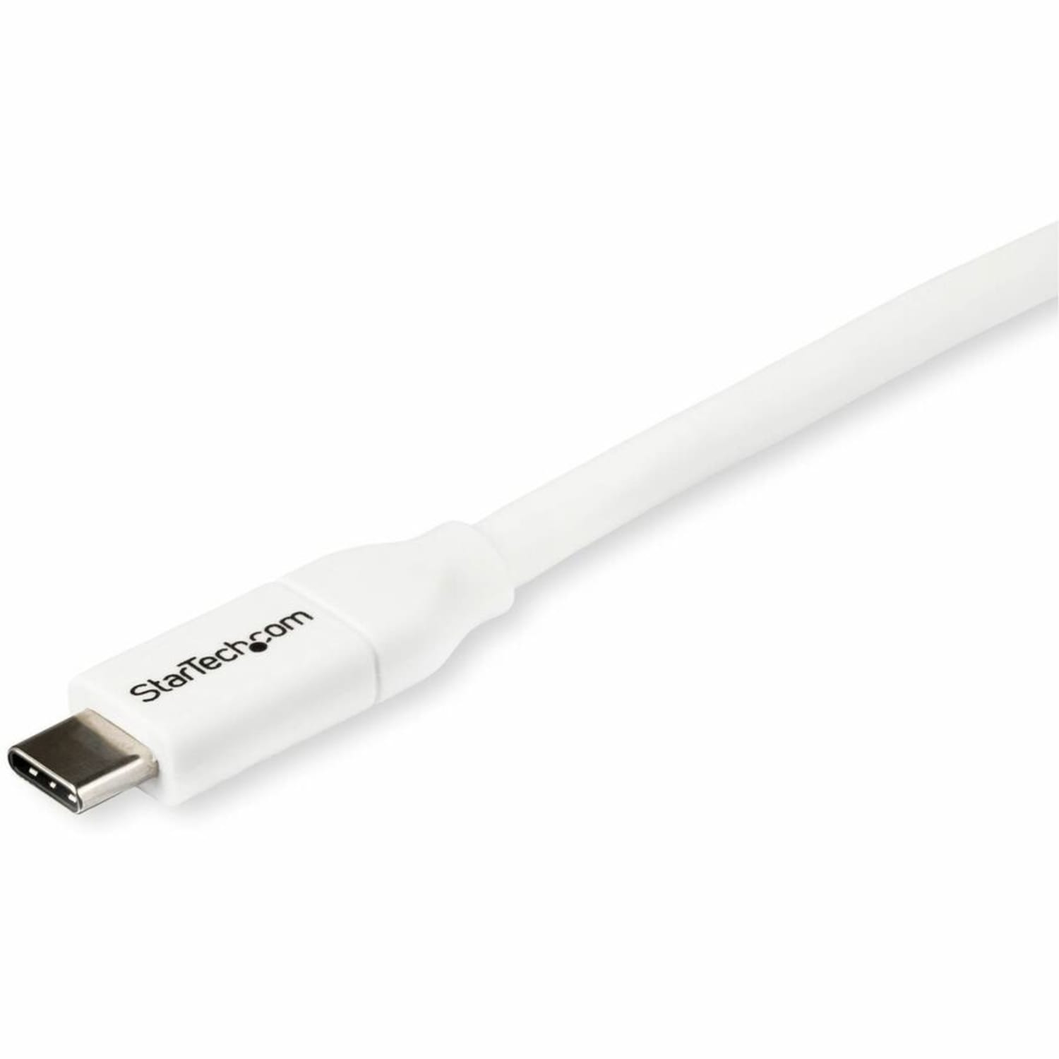 StarTech.com 2m 6 ft USB C to USB C Cable w/ 5A PD - M/M - White - USB 2.0 - USB-IF Certified - USB Type C Cable - USB2C5C2MW - Image 4
