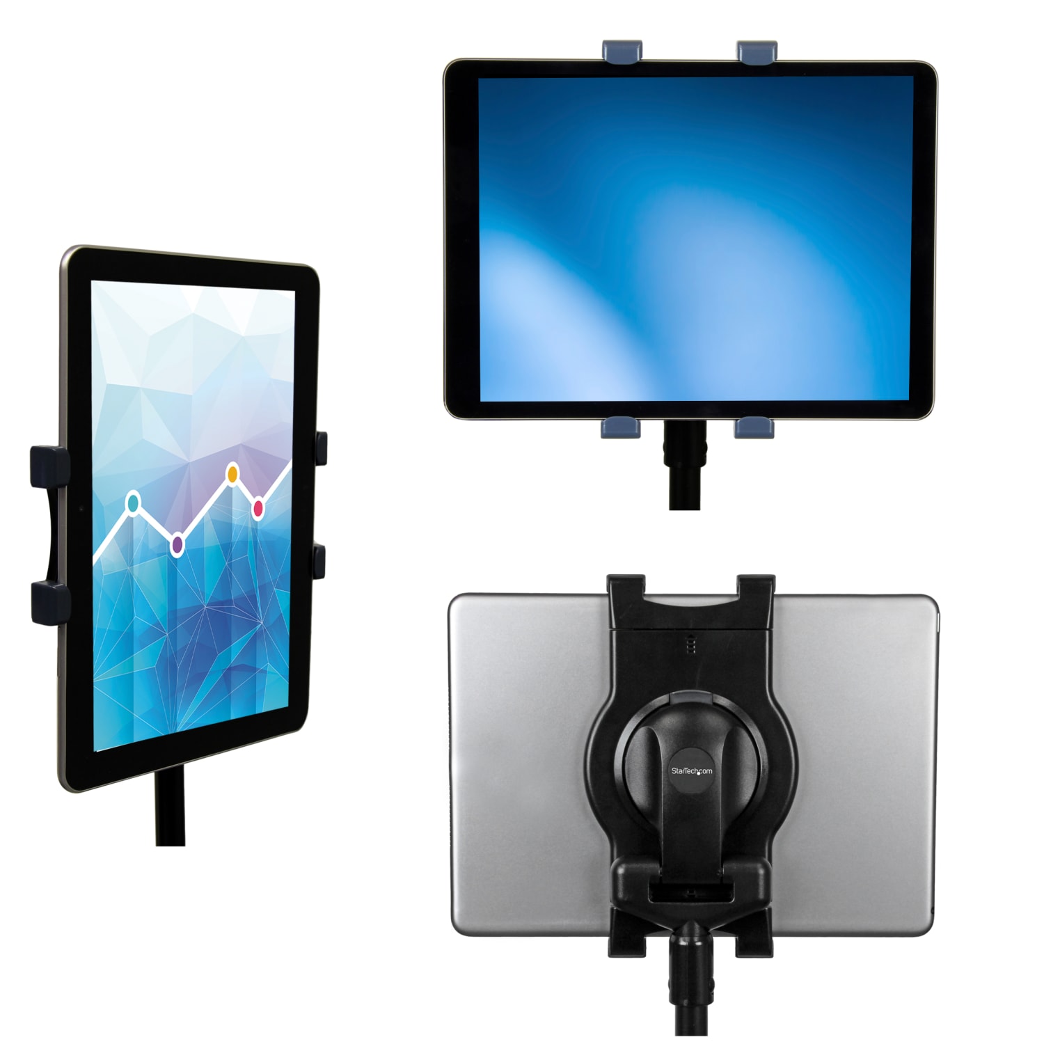 StarTech.com Adjustable Tablet Tripod Stand, For 6.5in to 7.8in Wide Tablets - Image 4