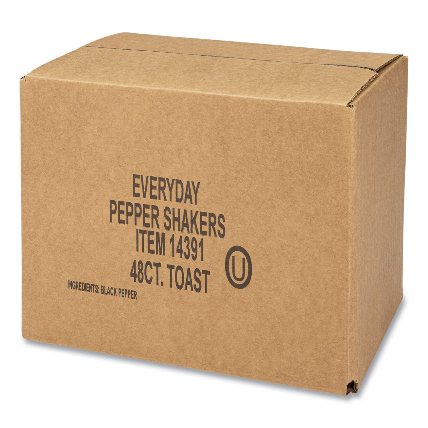 Office Snax Pepper Shakers, 4 Oz Shakers, Carton Of 48 Shakers - Image 5