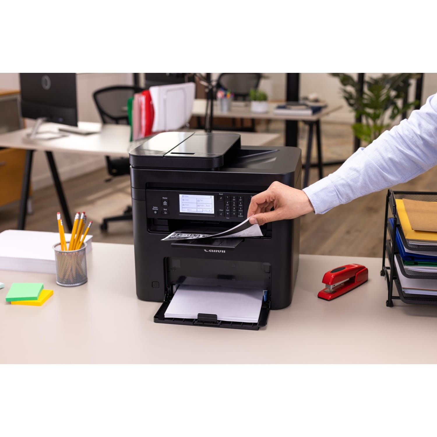 Canon imageCLASS MF275dw Wireless Laser All-in-One Monochrome Printer - Image 3