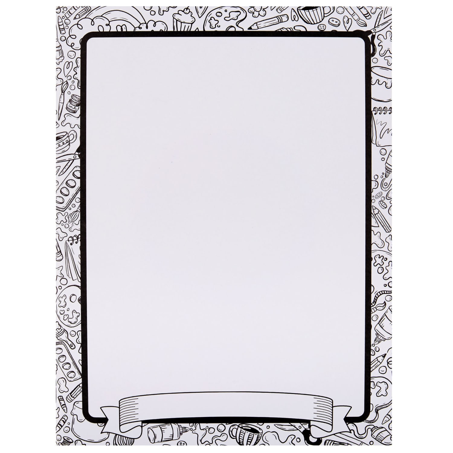 Prang Sketch Smart Sketch Book, 11in X 8.5in, 40 Sheets, White, Pack Of 12 - Image 6