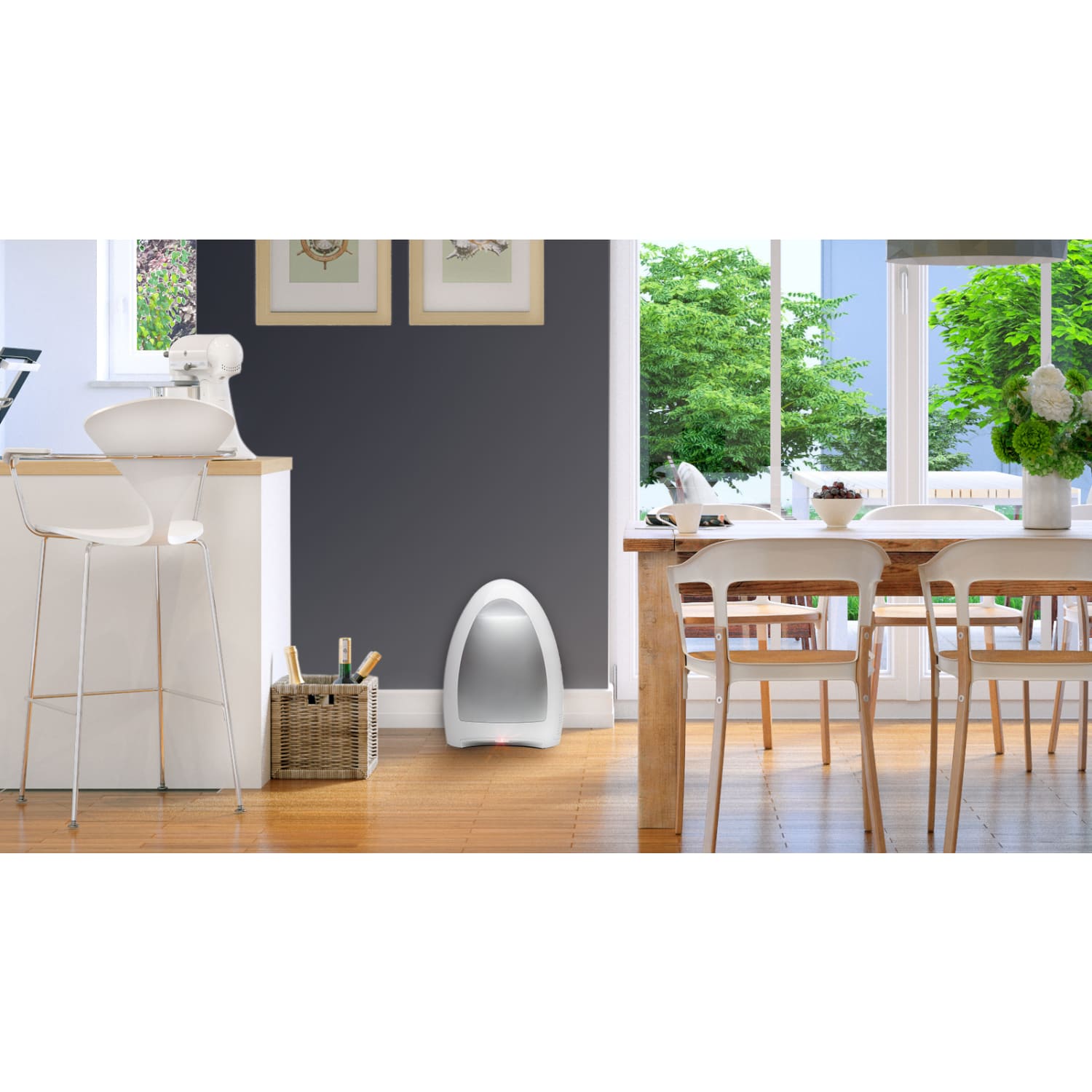 EyeVac Home Touchless Vacuum, Silver - Image 5