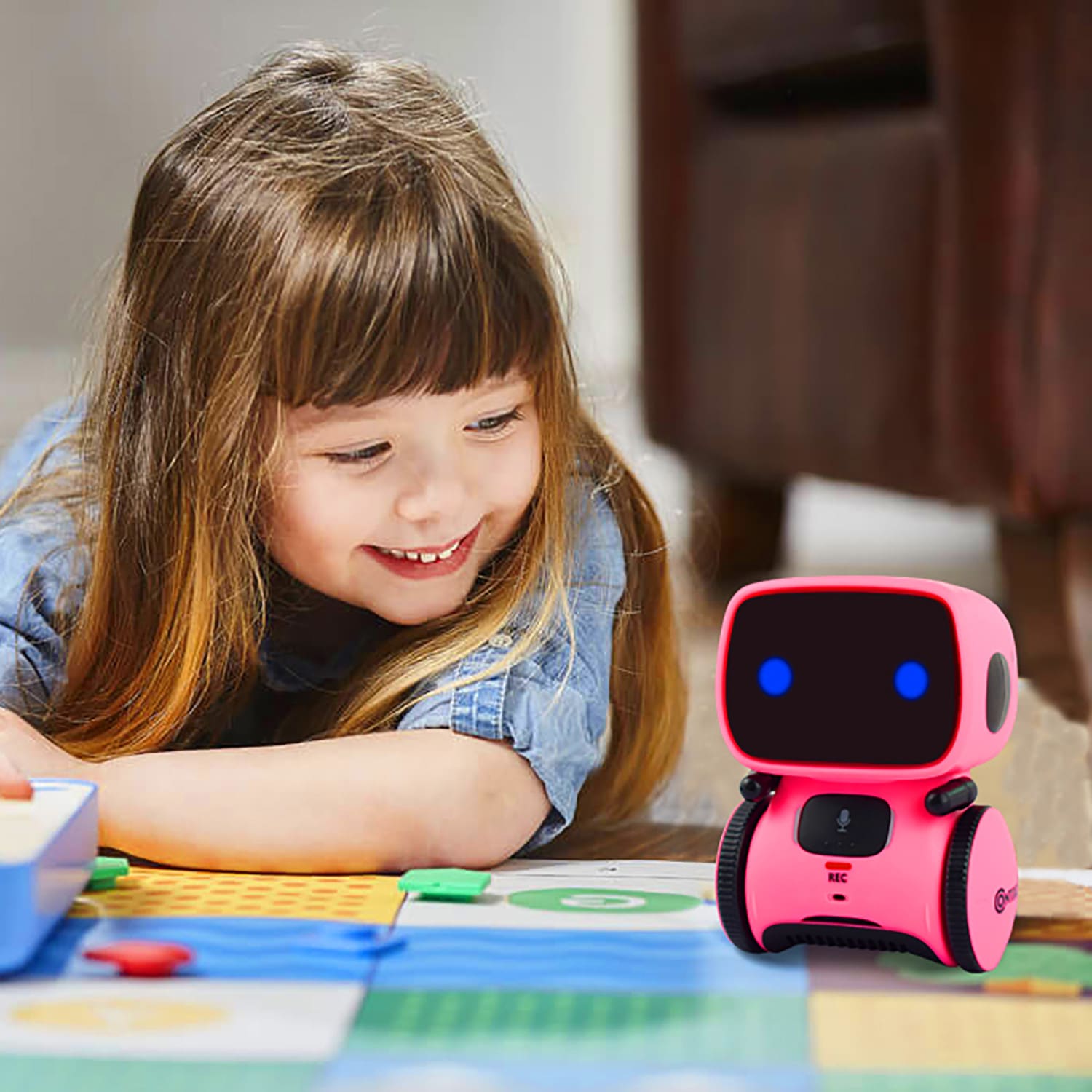 Contixo R1 Learning Educational Kids Robot, All Ages, Pink - Image 6