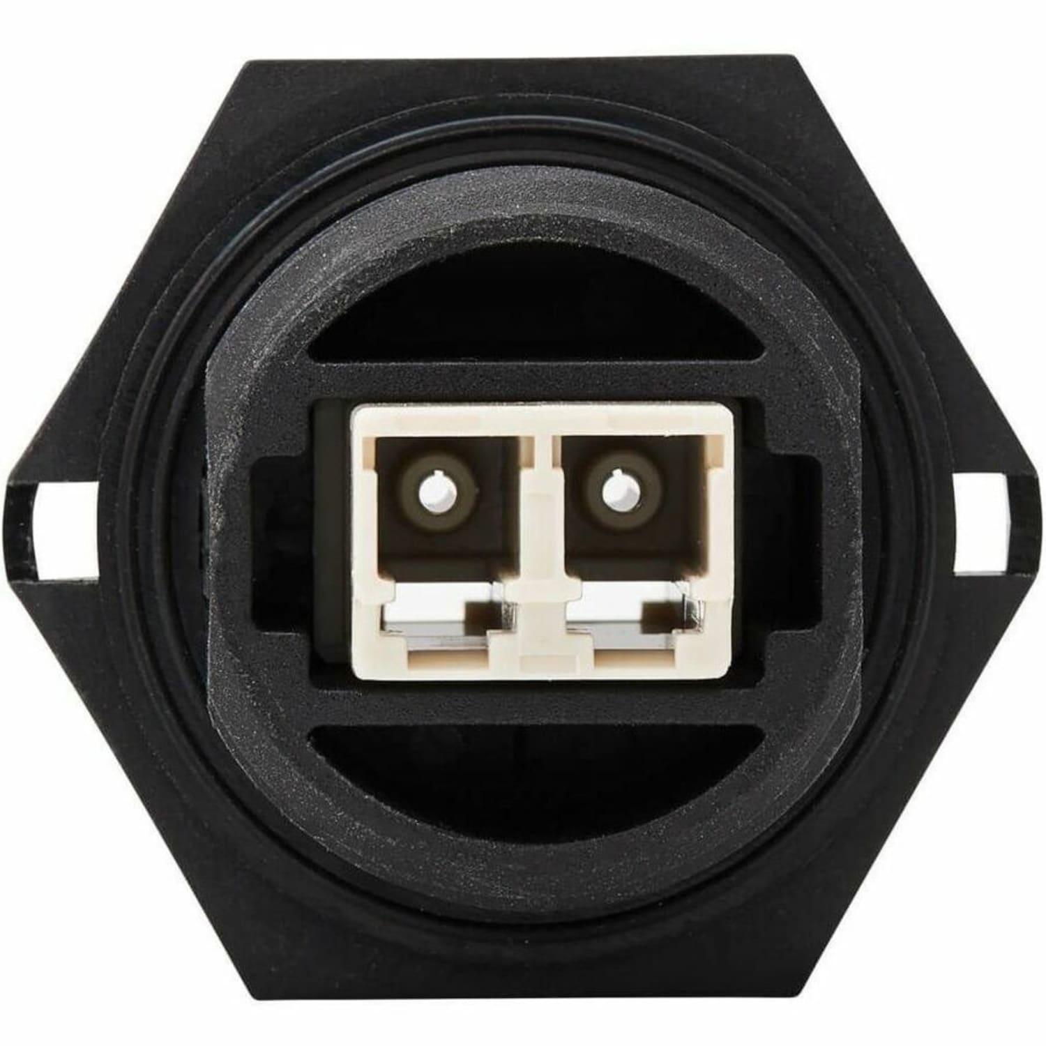 Eaton Tripp Lite Series Rigid Industrial IP68 Duplex Multimode Fiber Coupler (LC/LC) with Dust Cap, 10G Ethernet - N455BC01IND - Image 3