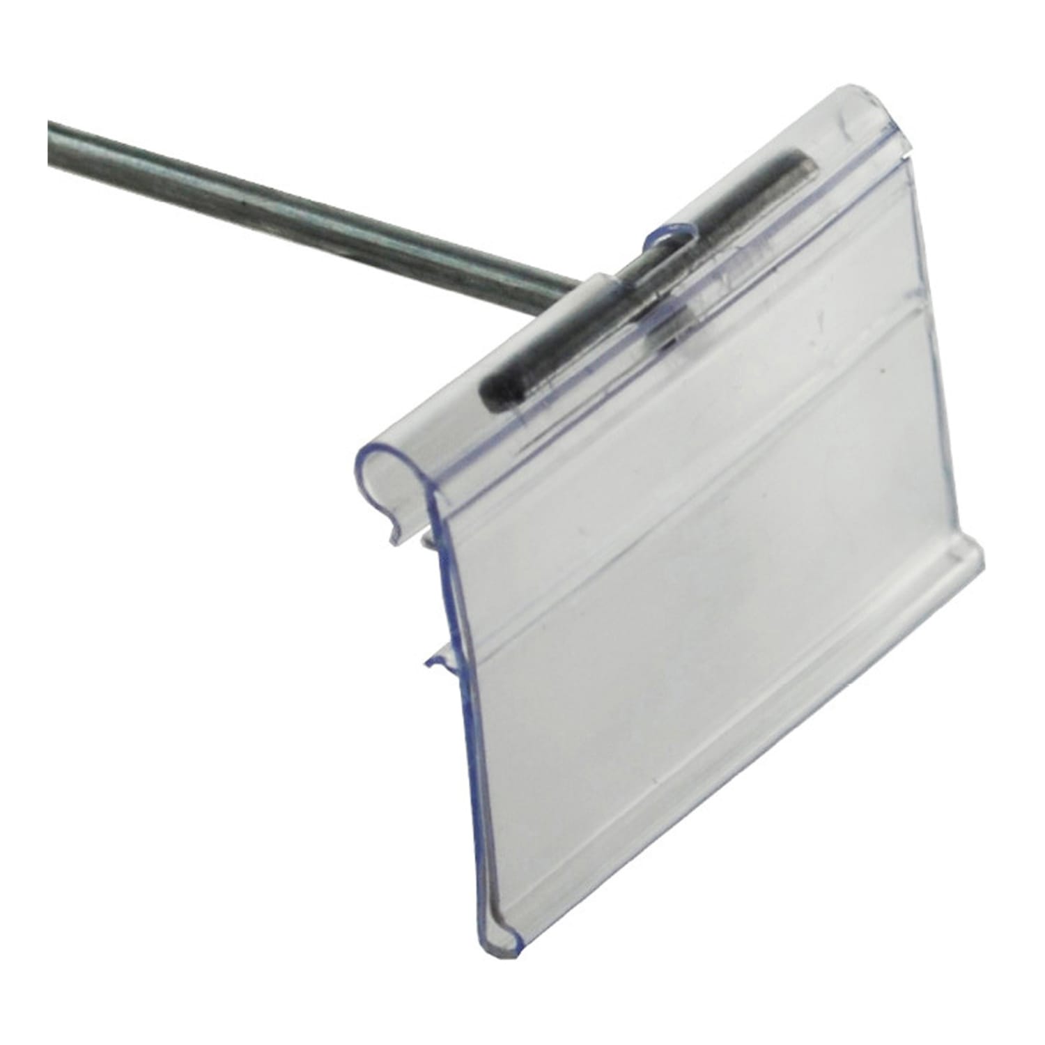 Azar Displays Flip Scan Paper Label Holders, 1-1/2in x 2in, Clear, Pack Of 50 Label Holders