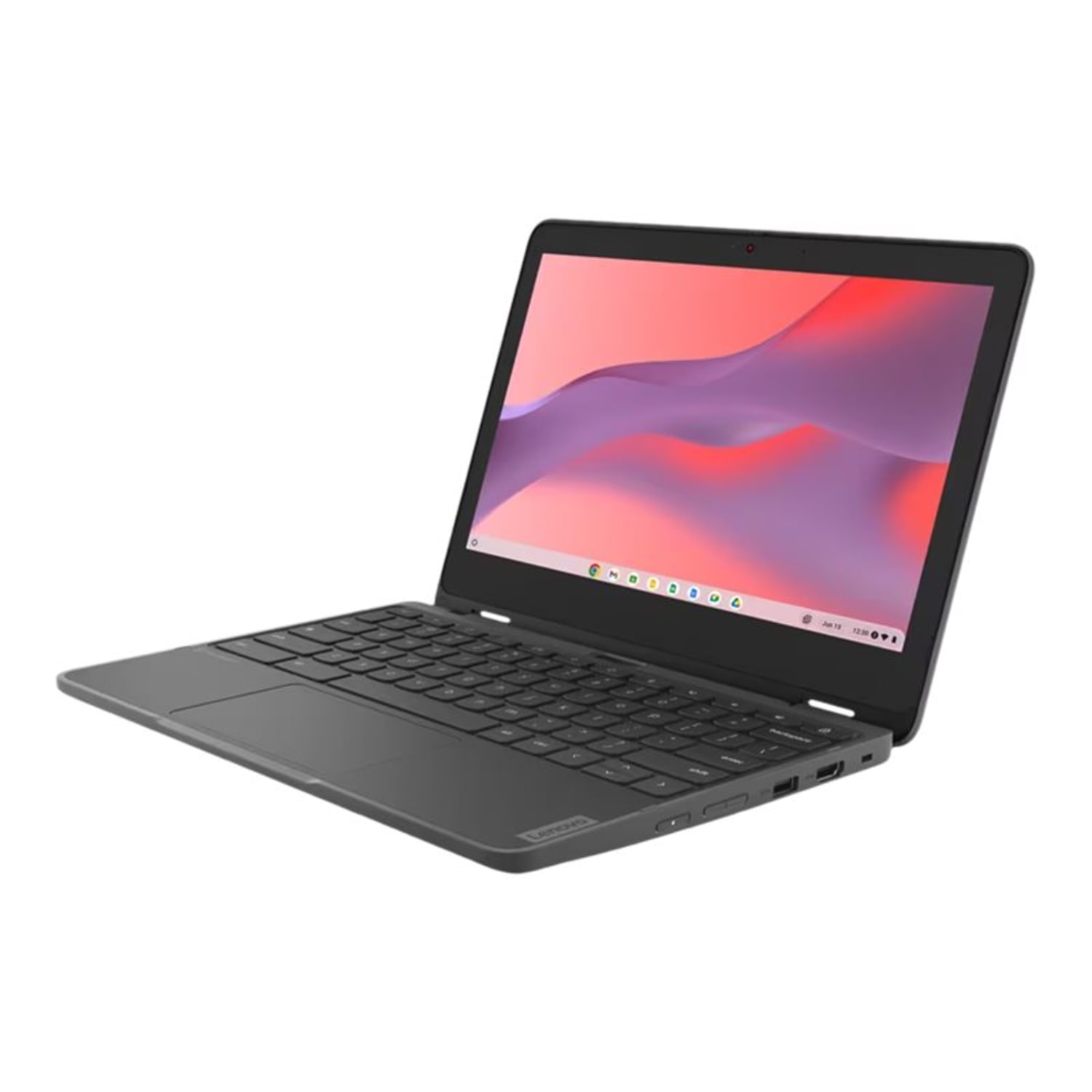 Lenovo 300e Yoga Chromebook Gen 4 82W20004US 11.6in Touchscreen Convertible 2 in 1 Chromebook - HD - 1366 x 768 - Octa-core (ARM Cortex A76 Dual-core (2 Core) 2.05 GHz + Cortex A55 Hexa-core (6 Core) 2 GHz) - 8 GB Total RAM - 8 GB On-board Memory - Image 3