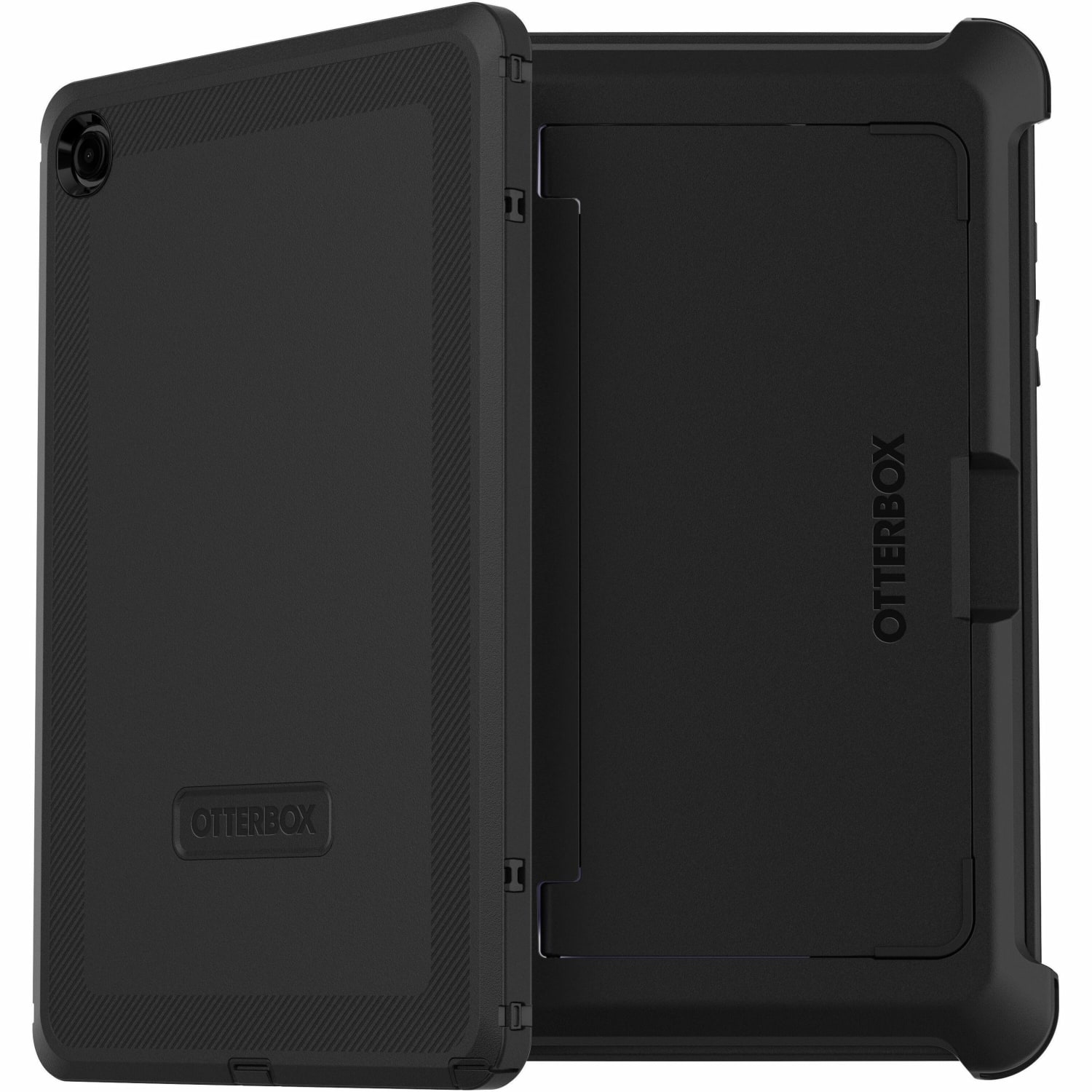 OtterBox Defender Rugged Carrying Case (Holster) Samsung Galaxy Tab A9+ Tablet, Black, 7795006